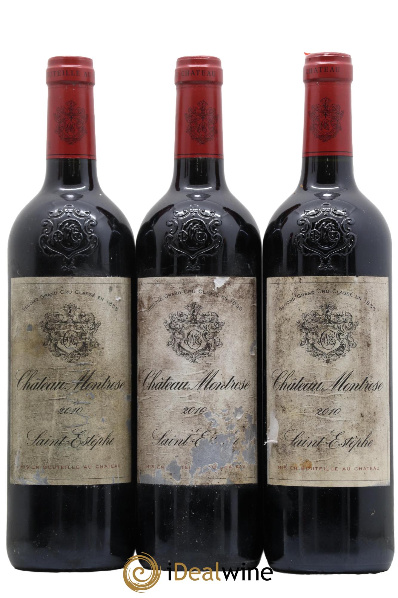 Château Léoville Las Cases 2ème Grand Cru Classé 2010 - Lot of 3 bottles - 0