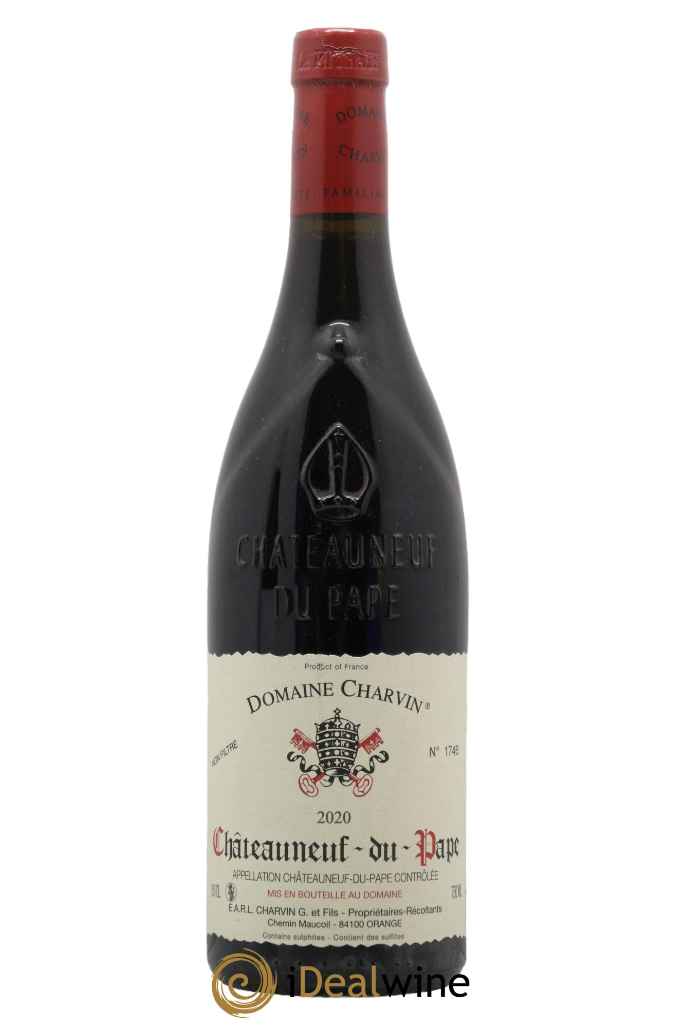 Châteauneuf-du-Pape Charvin (Domaine) 2020 - Posten von 1 Flasche - 0