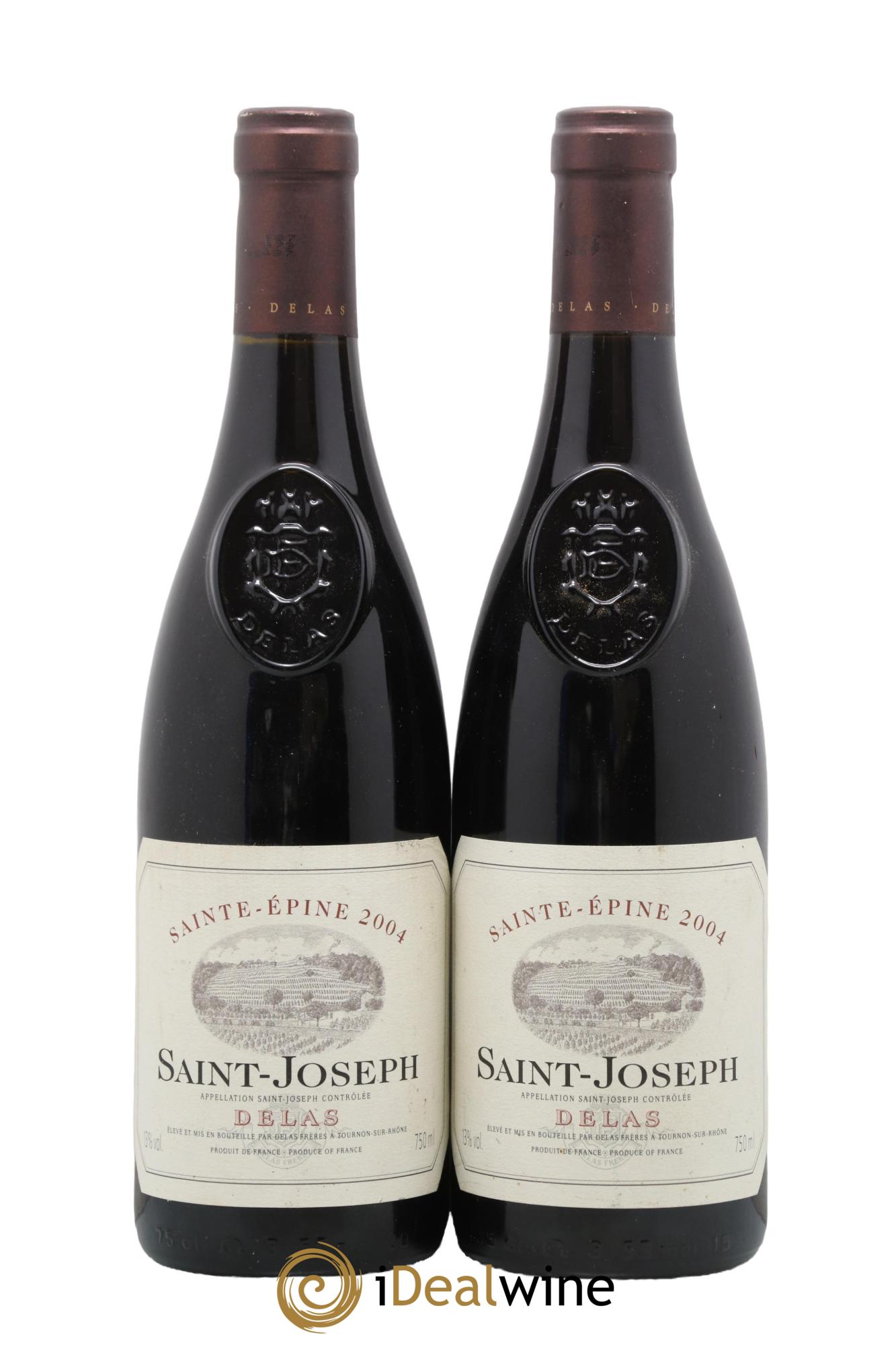 Saint-Joseph Sainte-Epine Delas Frères 2004 - Lotto di 2 bottiglie - 0