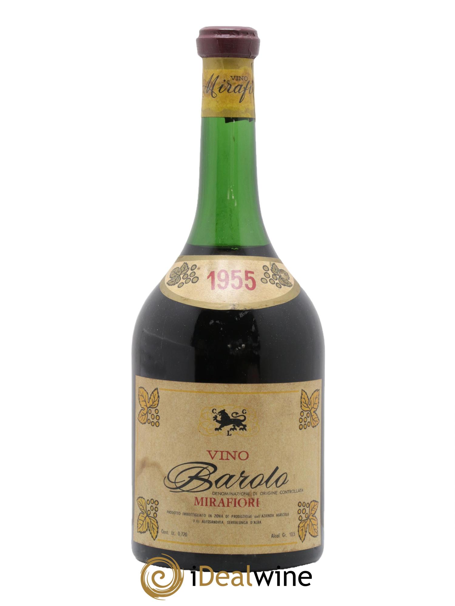 Barolo DOCG Mirafiori 1955 - Lot de 1 bouteille - 0