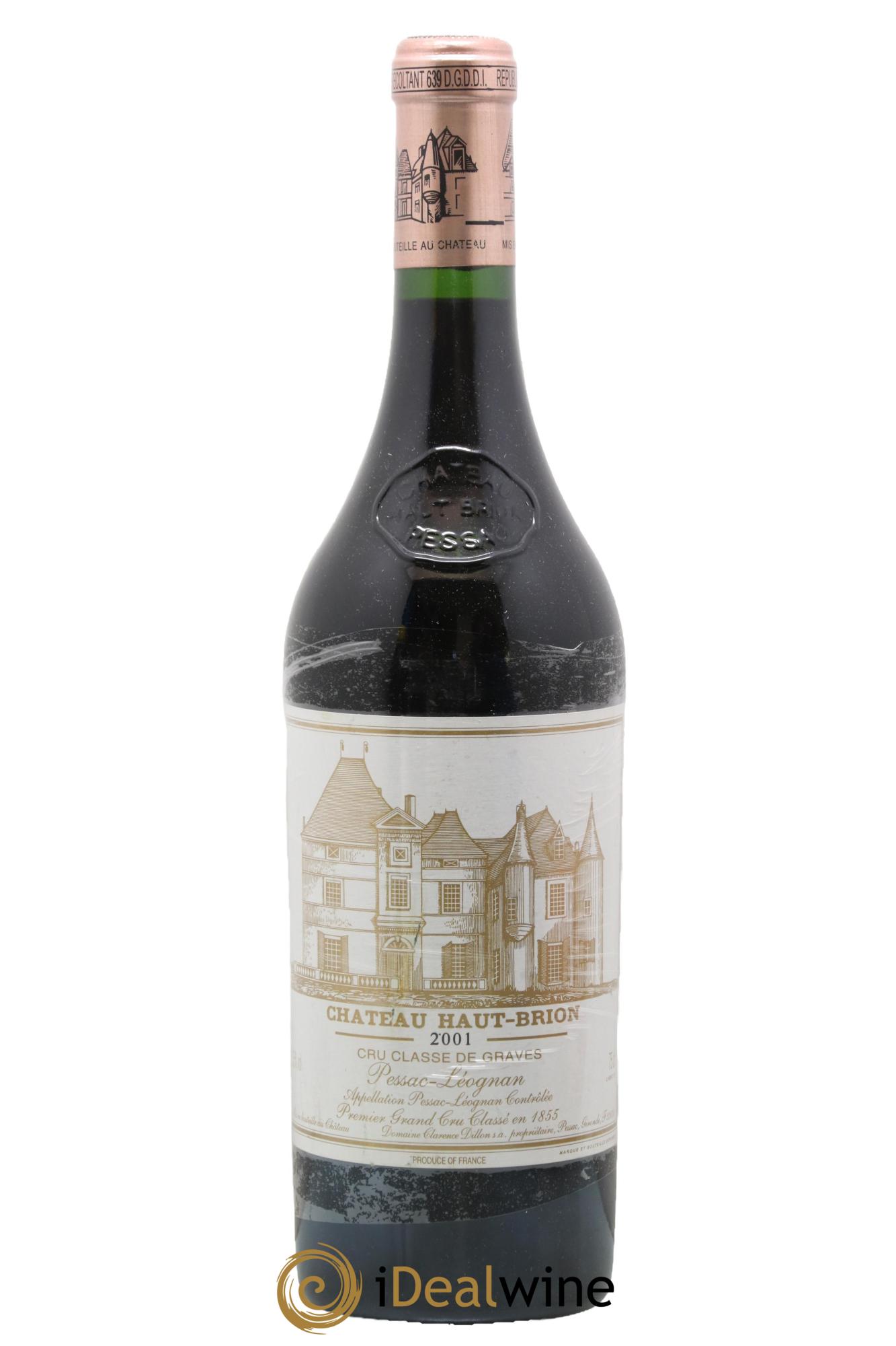 Château Haut Brion 1er Grand Cru Classé  2001 - Lot of 1 bottle - 0