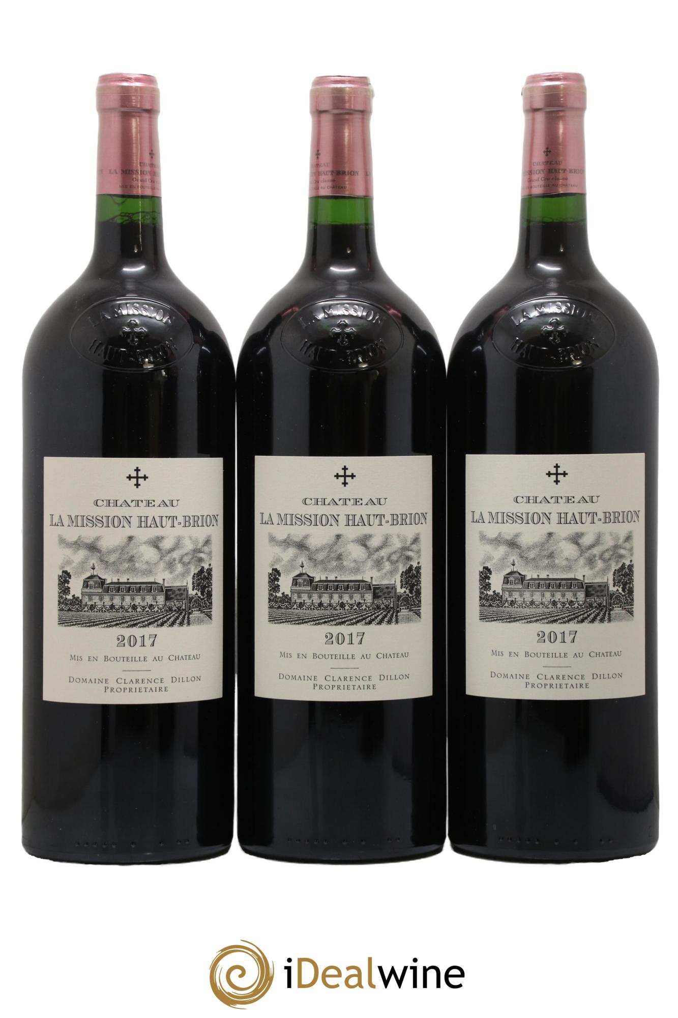 Château la Mission Haut-Brion Cru Classé de Graves  2017 - Lot de 3 magnums - 0