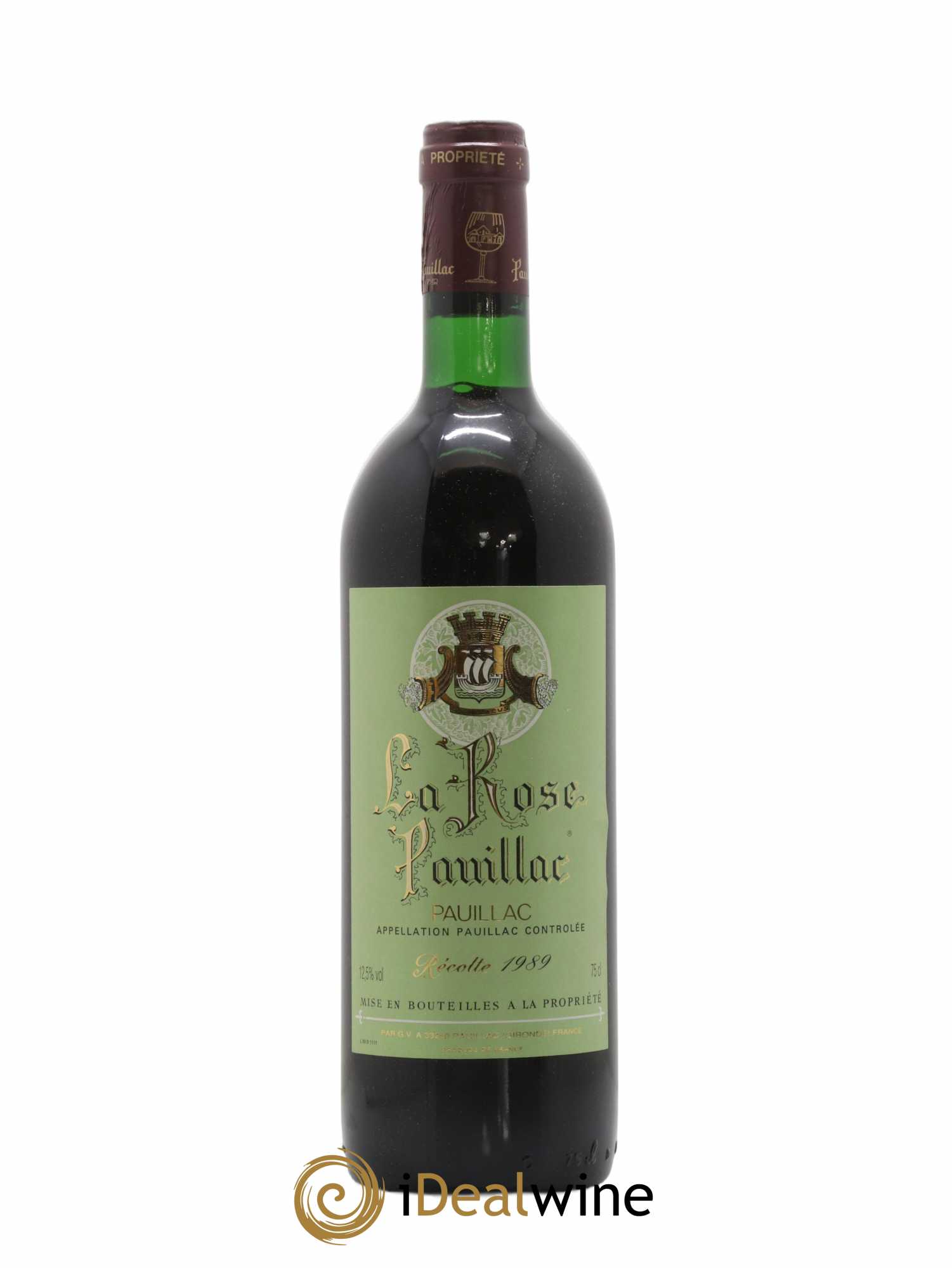 La Rose Pauillac  1989 - Lot de 1 bouteille - 0