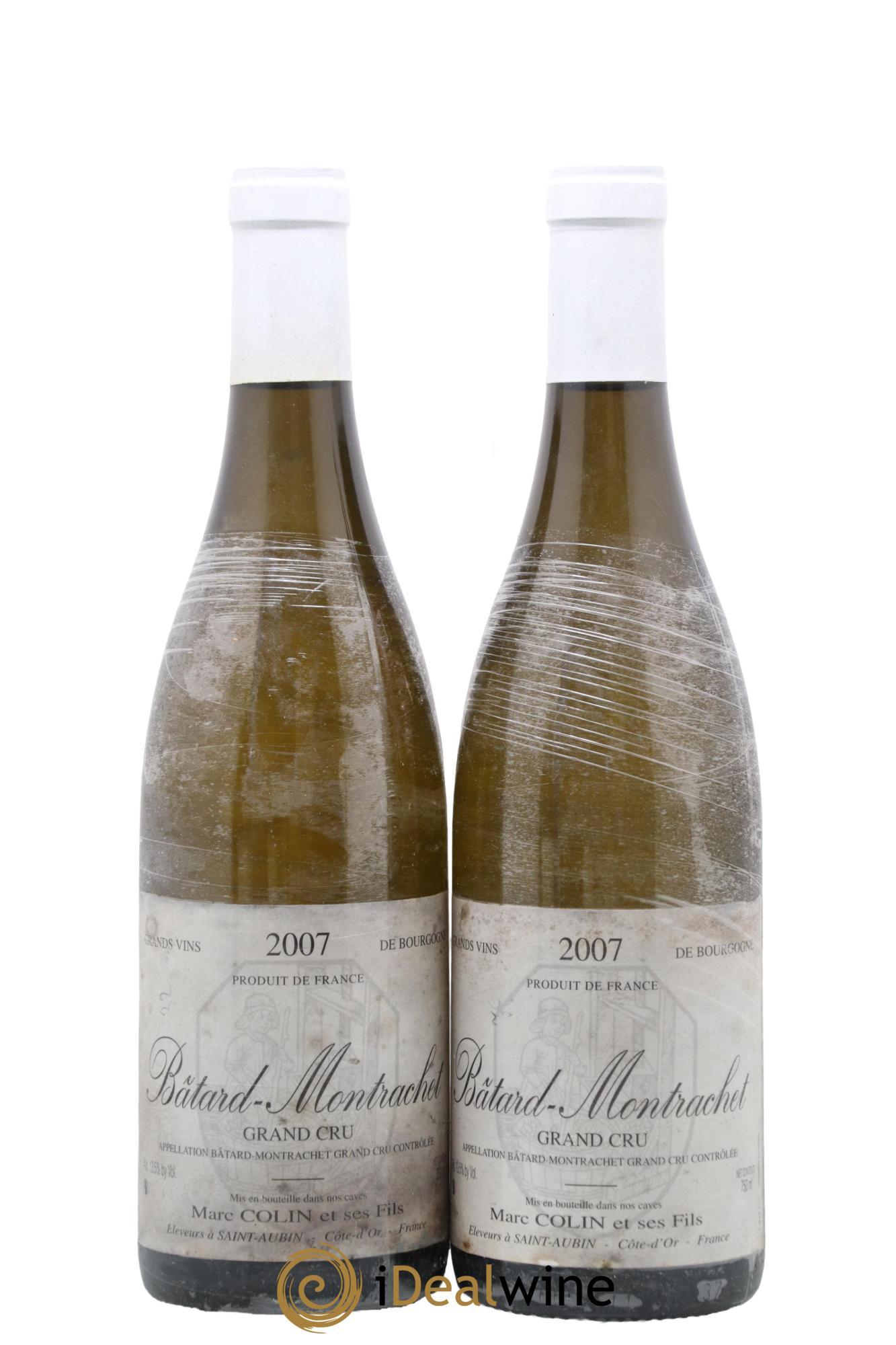 Bâtard-Montrachet Grand Cru Marc Colin & Fils 2007 - Lotto di 2 bottiglie - 0