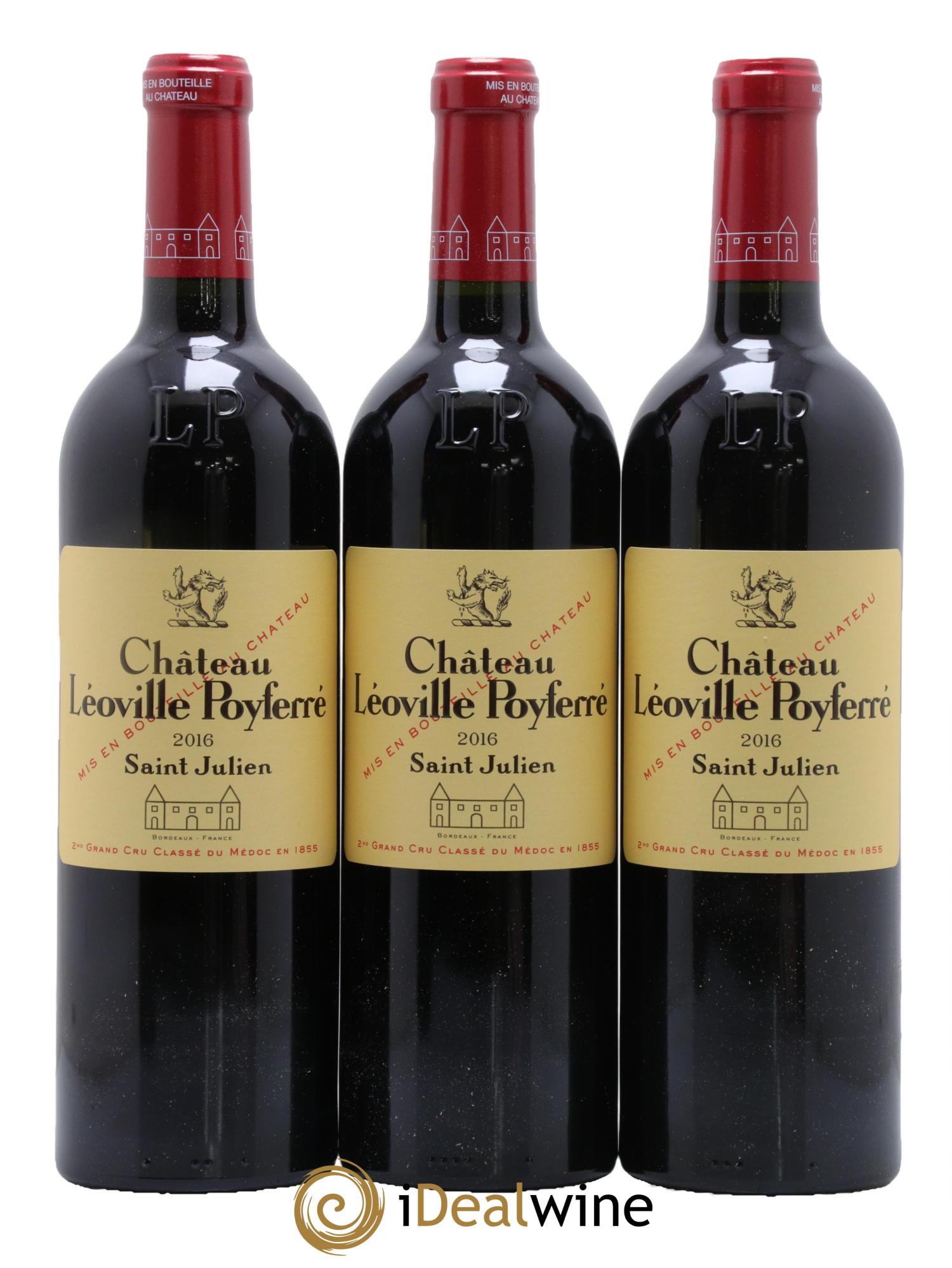 Château Léoville Poyferré 2ème Grand Cru Classé 2016 - Lot of 12 bottles - 3