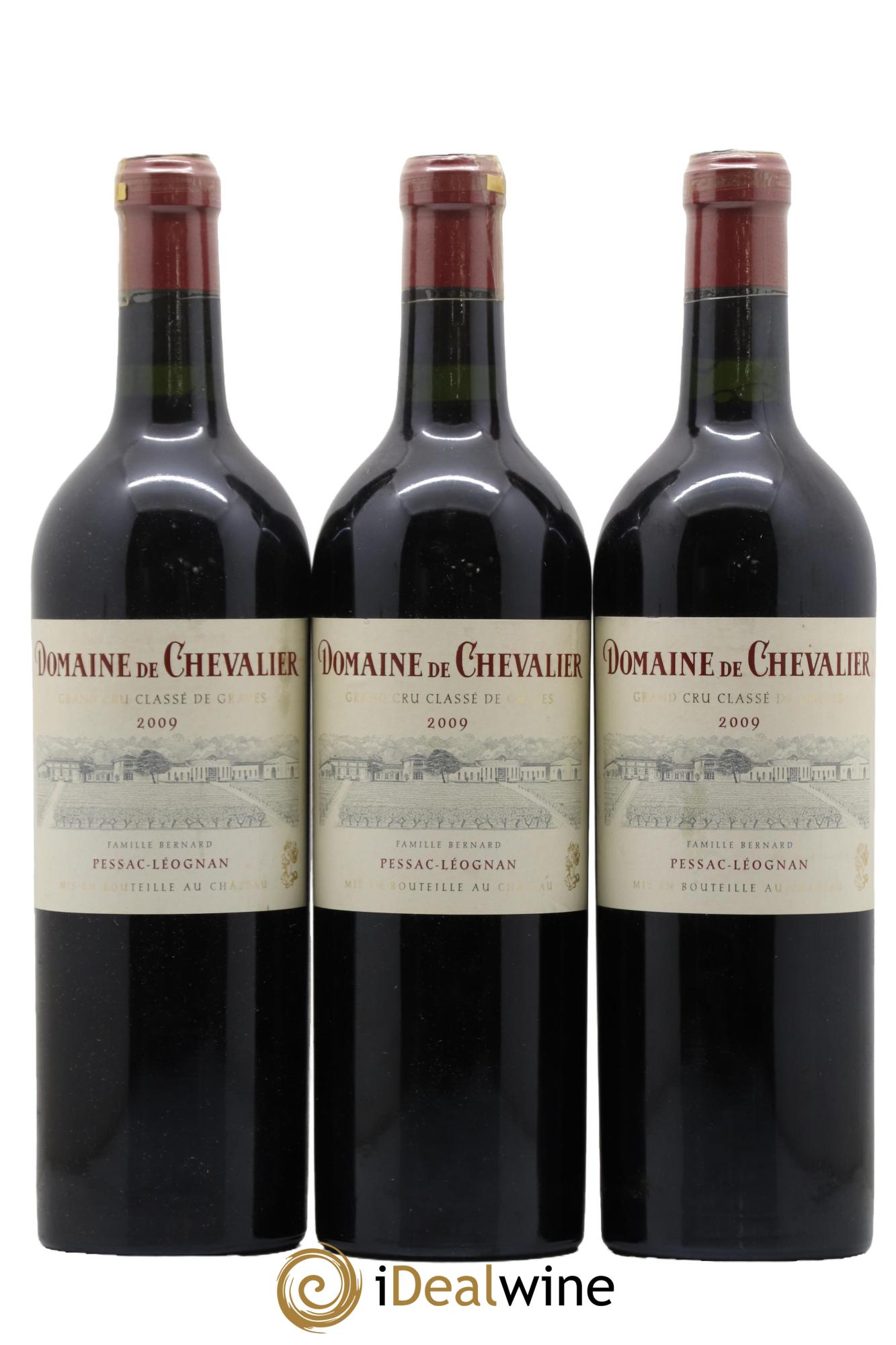 Domaine de Chevalier Cru Classé de Graves 2009 - Posten von 3 Flaschen - 0