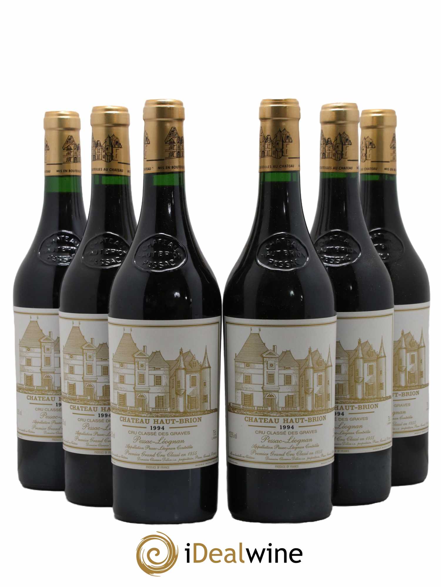 Château Haut Brion 1er Grand Cru Classé 1994 - Lot de 6 bouteilles - 0