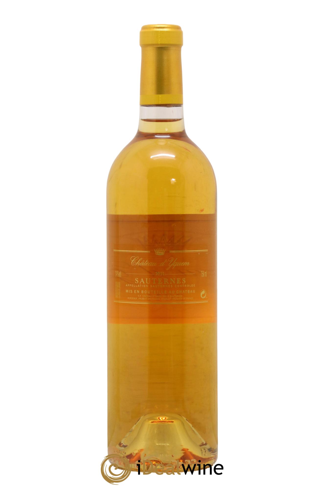 Château d' Yquem 1er Cru Classé Supérieur  2011 - Lot de 1 bouteille - 1