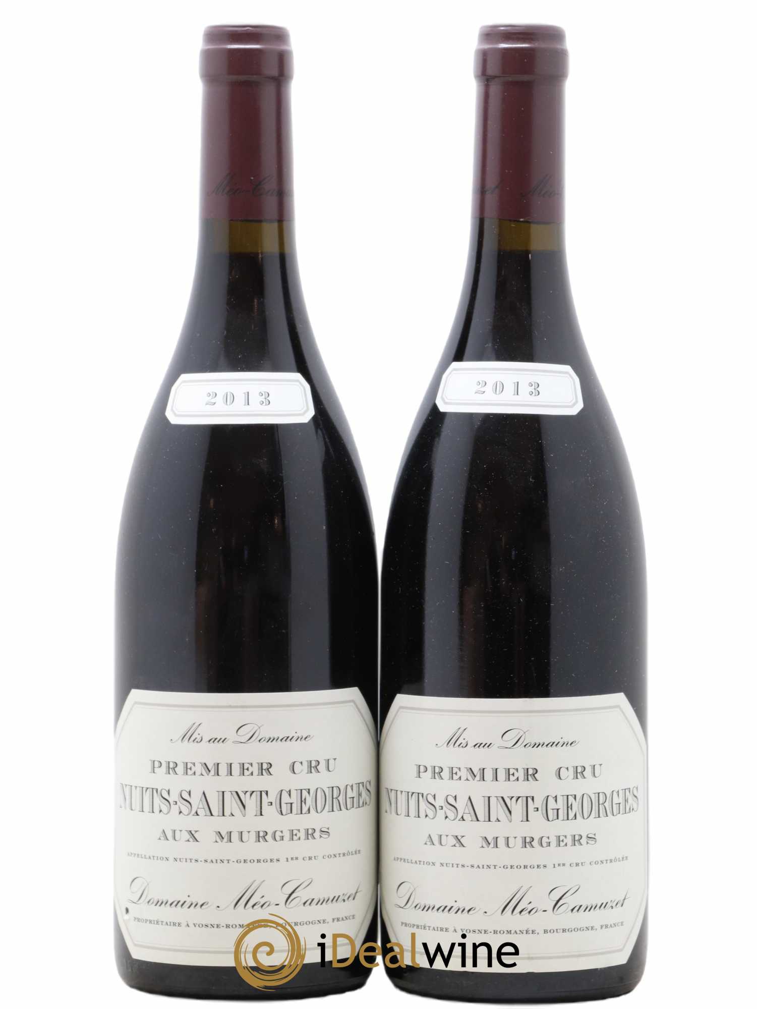 Nuits Saint-Georges 1er Cru Aux Murgers Méo-Camuzet (Domaine) 2013 - Posten von 2 Flaschen - 0