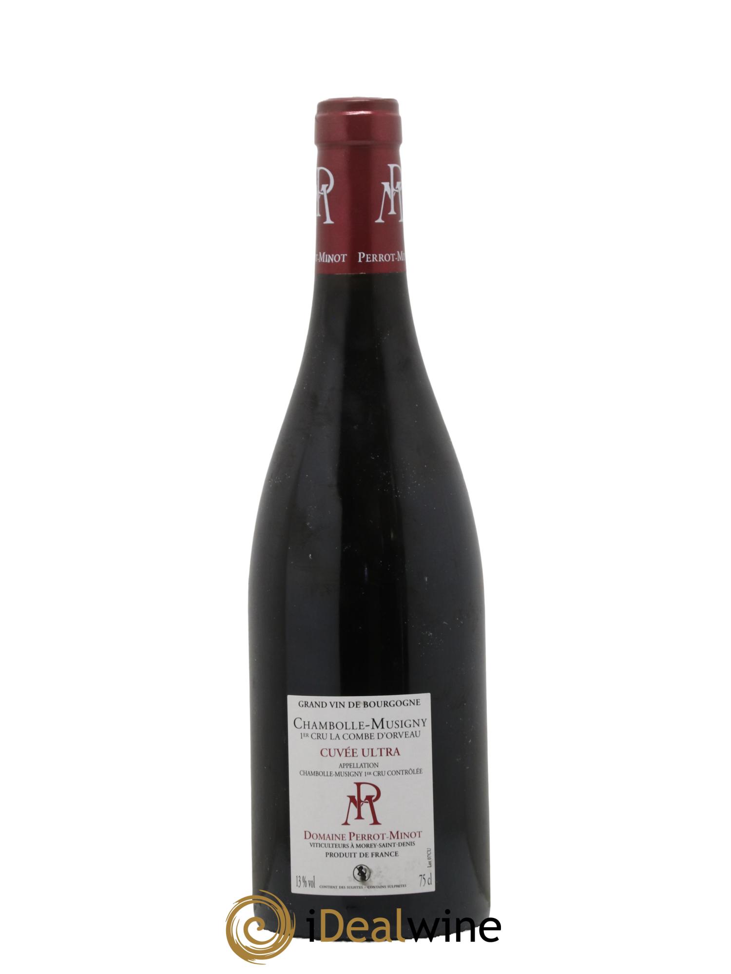 Chambolle-Musigny 1er Cru Combe d'Orveau Vielles Vignes Cuvée Ultra Perrot-Minot  2018 - Lot de 1 bouteille - 1