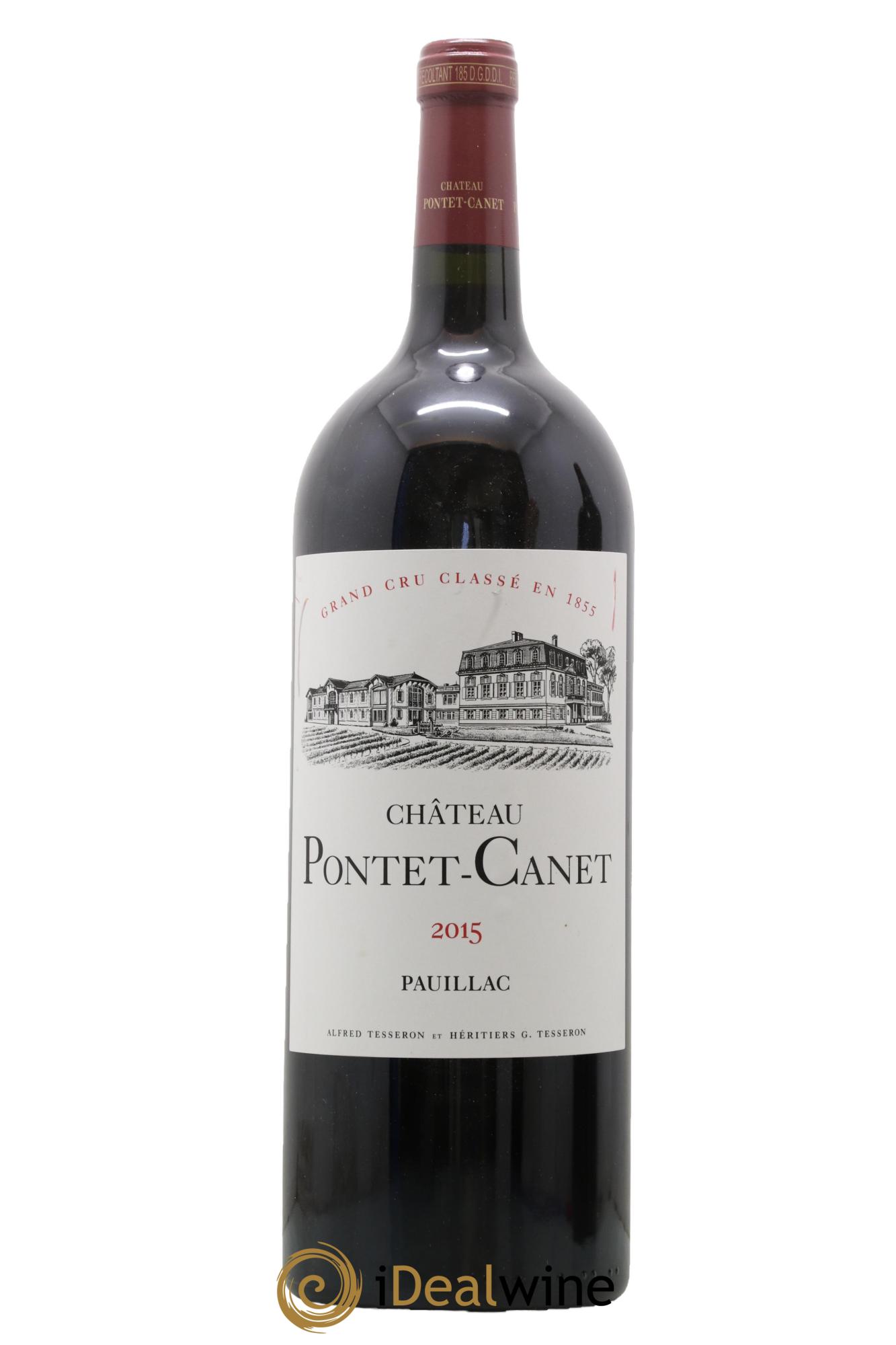 Château Pontet Canet 5ème Grand Cru Classé 2015 - Posten von 1 Magnum - 0