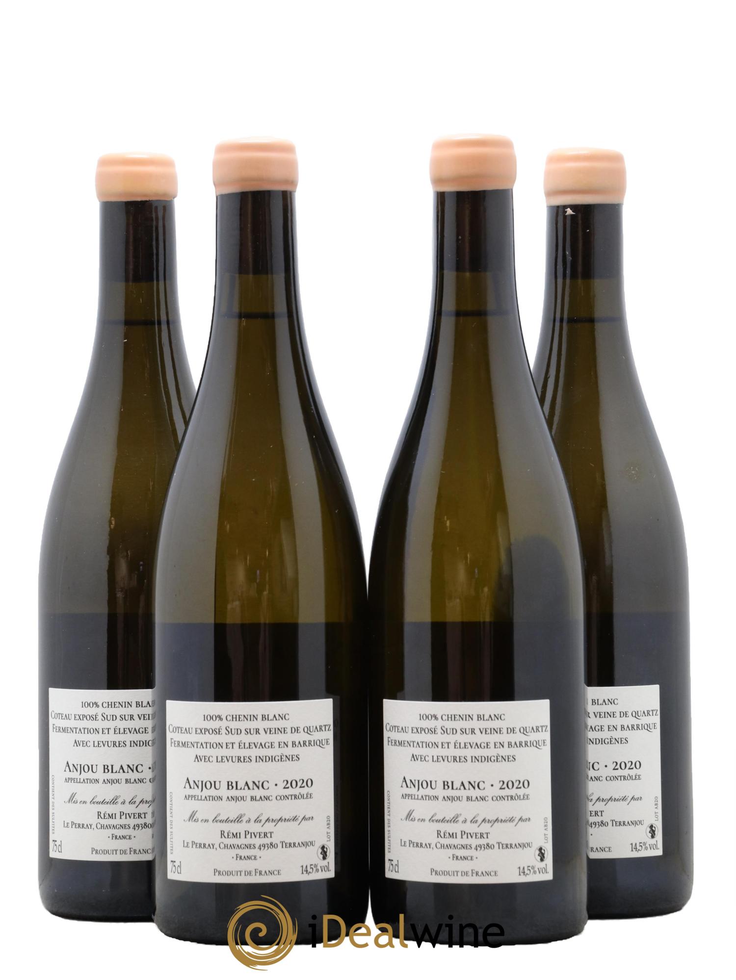 Anjou Domaine Perray Jouannet 2020 - Lot de 4 bouteilles - 1