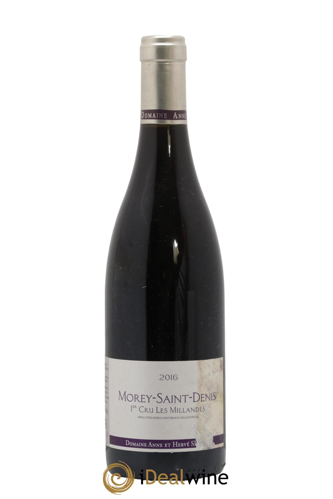 Morey Saint-Denis 1er Cru Les Millandes Anne et Hervé Sigaut (Domaine)  2016 - Posten von 1 Flasche - 0