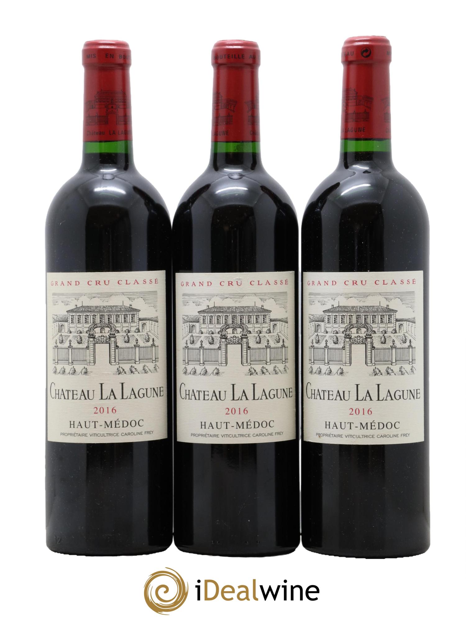 Château la Lagune 3ème Grand Cru Classé 2016 - Lotto di 3 bottiglie - 0