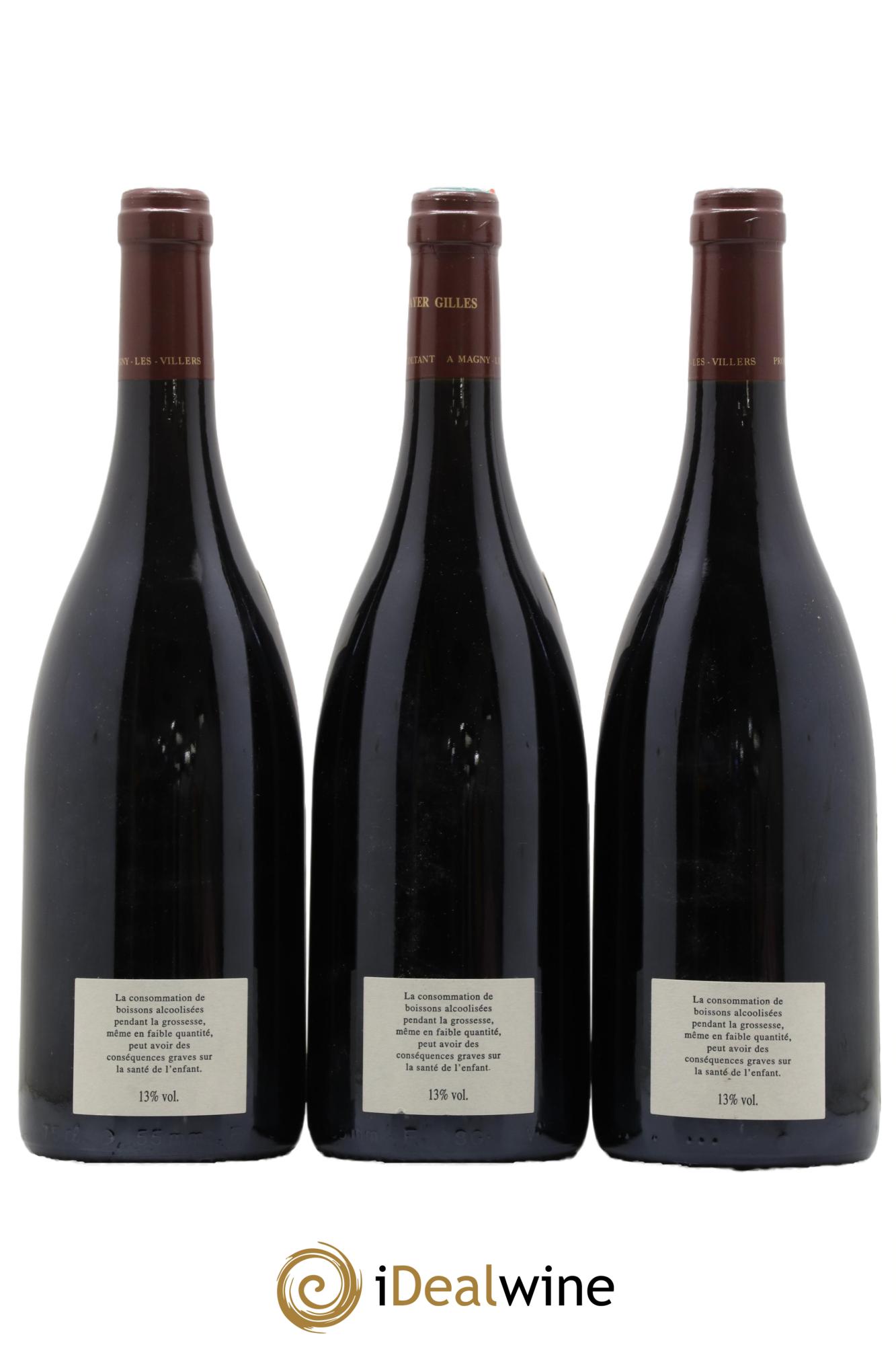 Echezeaux Grand Cru Du Dessus Hoffmann-Jayer (anciennement Jayer-Gilles)  2008 - Lot of 3 bottles - 1