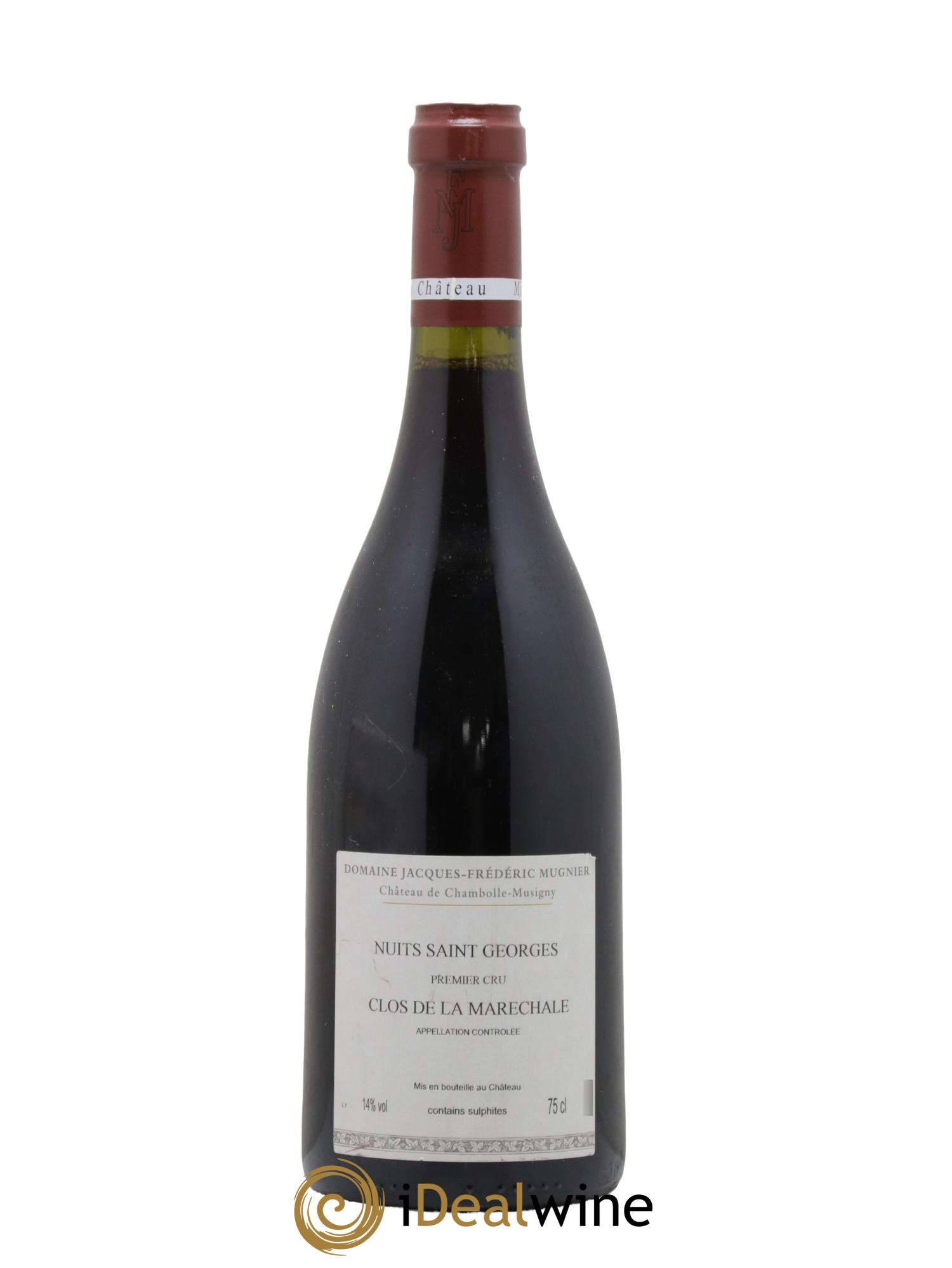 Nuits Saint-Georges 1er Cru Clos de La Maréchale Jacques-Frédéric Mugnier 2009 - Lot of 1 bottle - 1