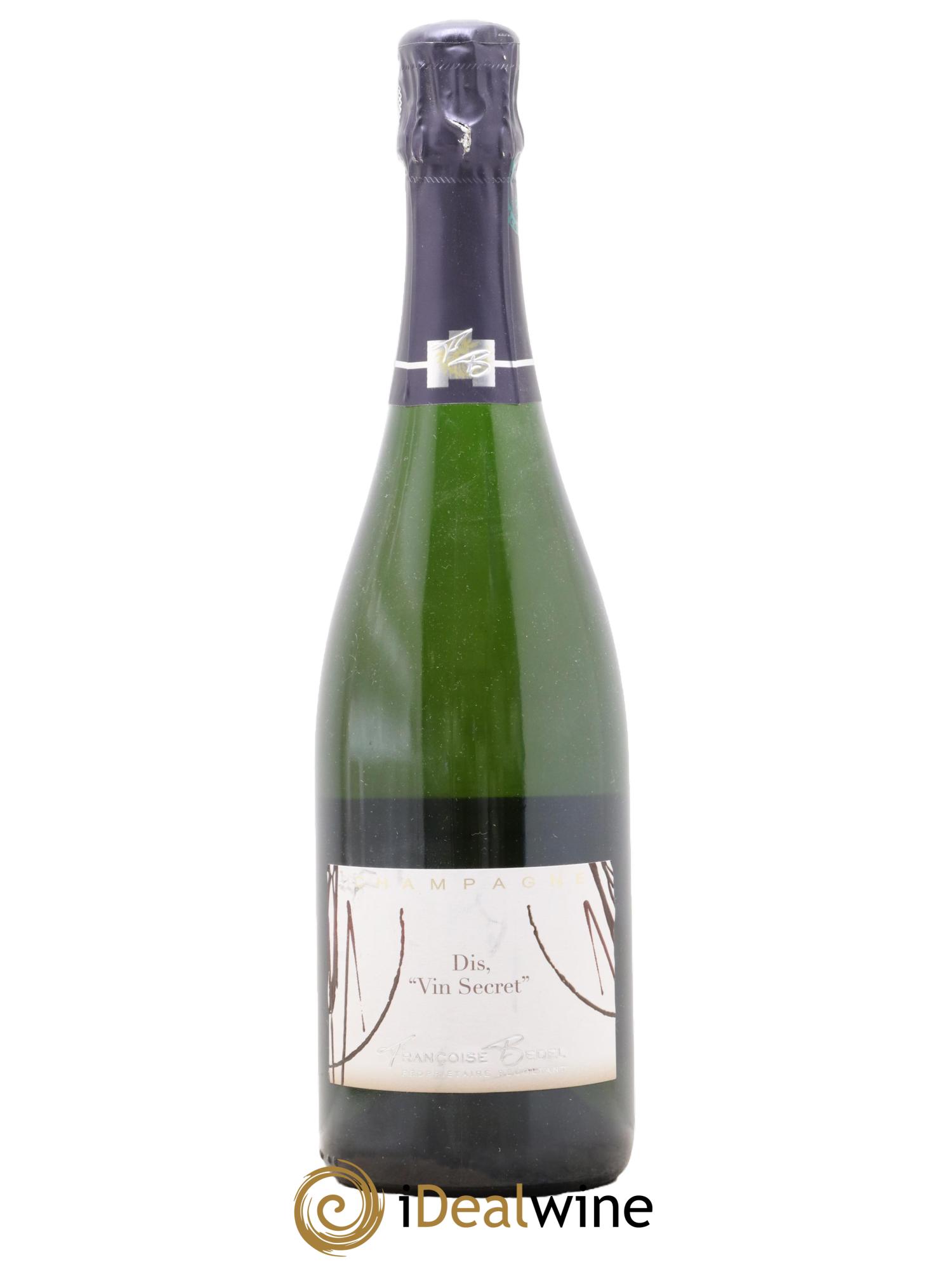 Dis Vin Secret Extra-Brut Françoise Bedel et Fils - Lot of 1 bottle - 0