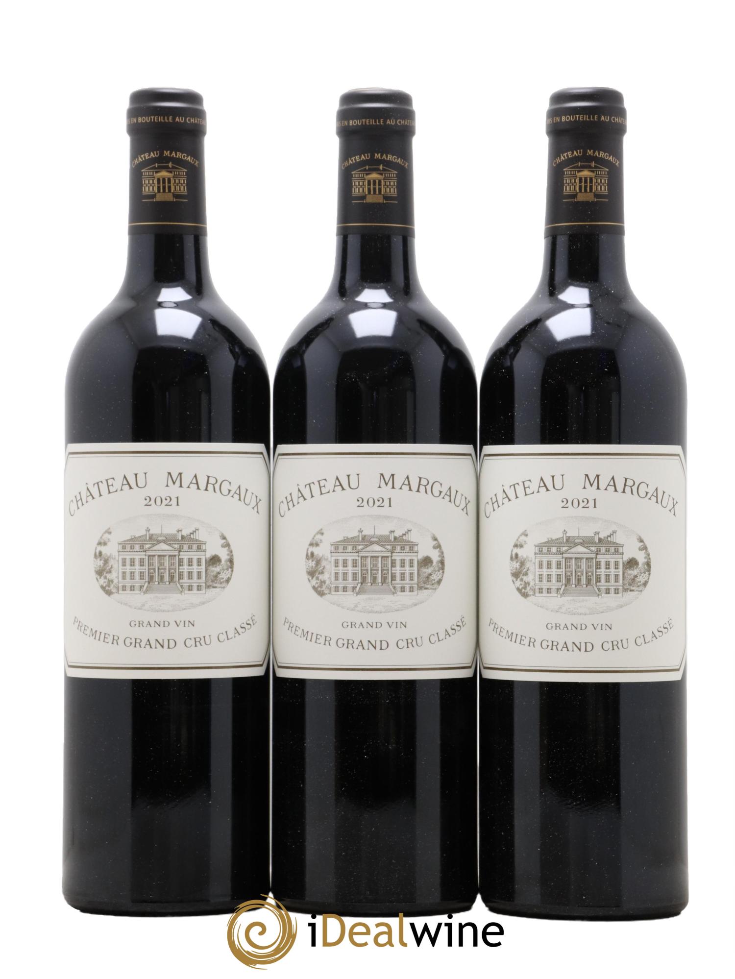 Château Margaux 1er Grand Cru Classé 2021 - Lot de 6 bouteilles - 1