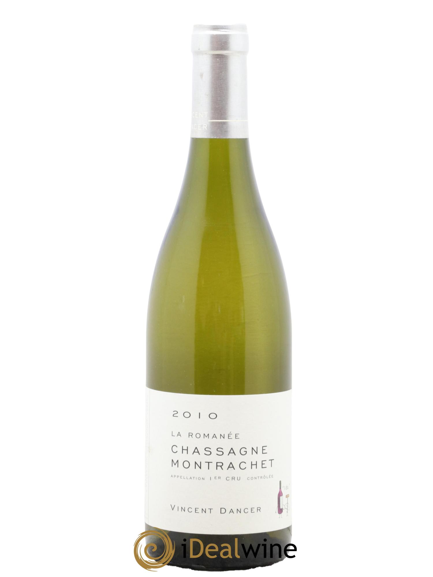 Chassagne-Montrachet 1er Cru La Romanée Vincent Dancer  2010 - Lotto di 1 bottiglia - 0