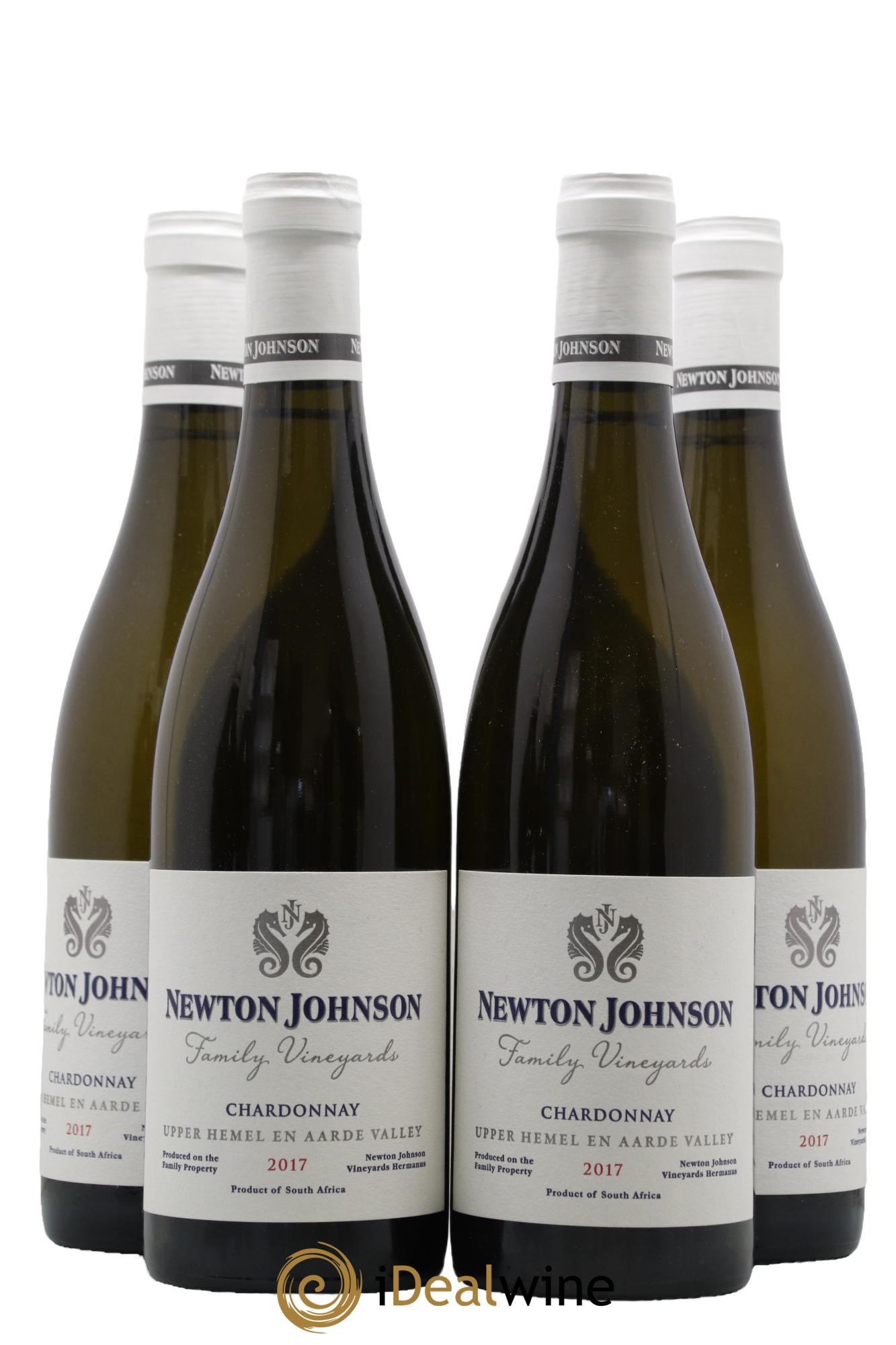 Afrique du Sud Chardonnay Newton Johnson 2017 - Posten von 4 Flaschen - 0