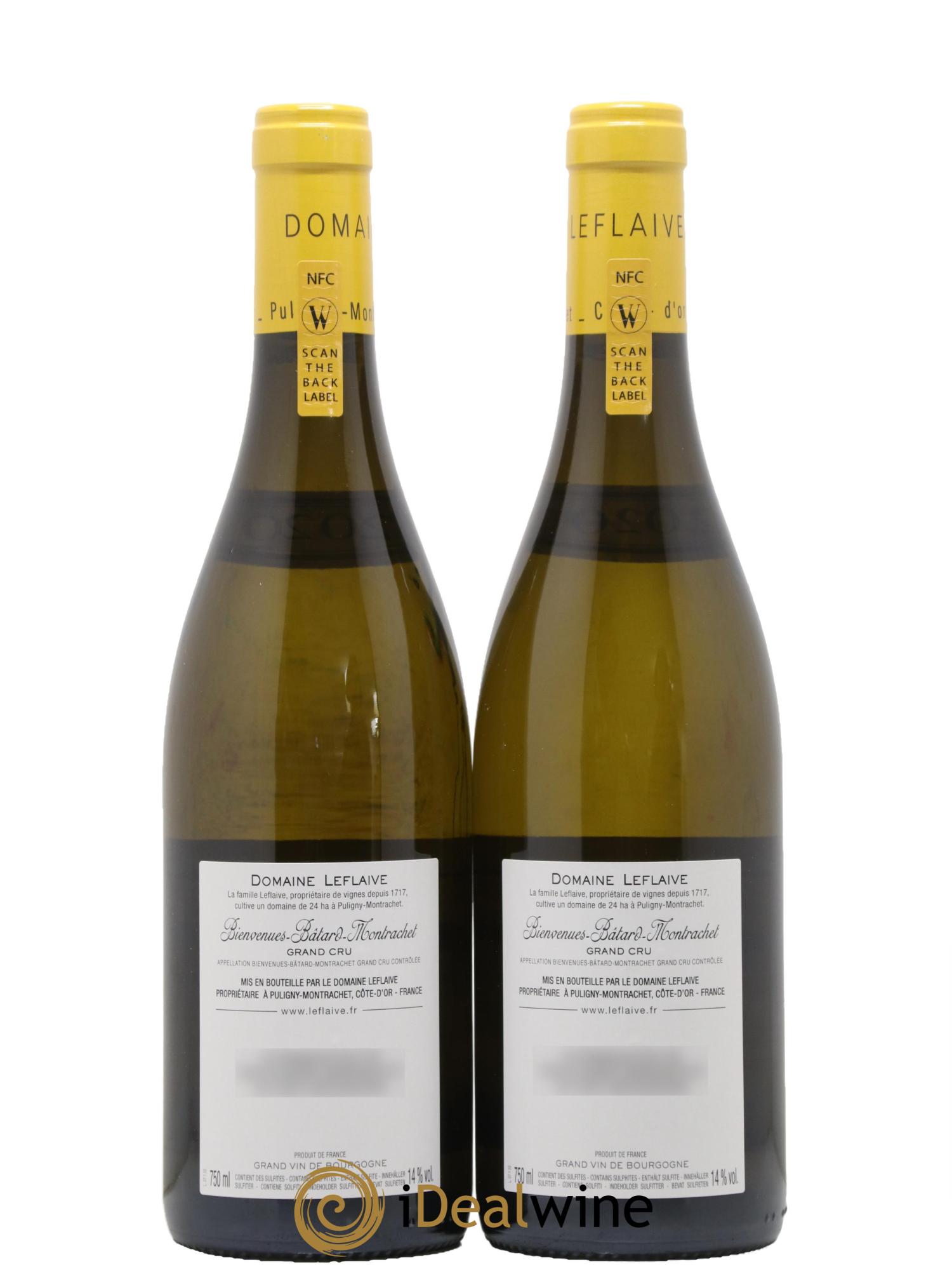 Bienvenues-Bâtard-Montrachet Grand Cru Leflaive (Domaine) 2020 - Lot de 2 bouteilles - 1