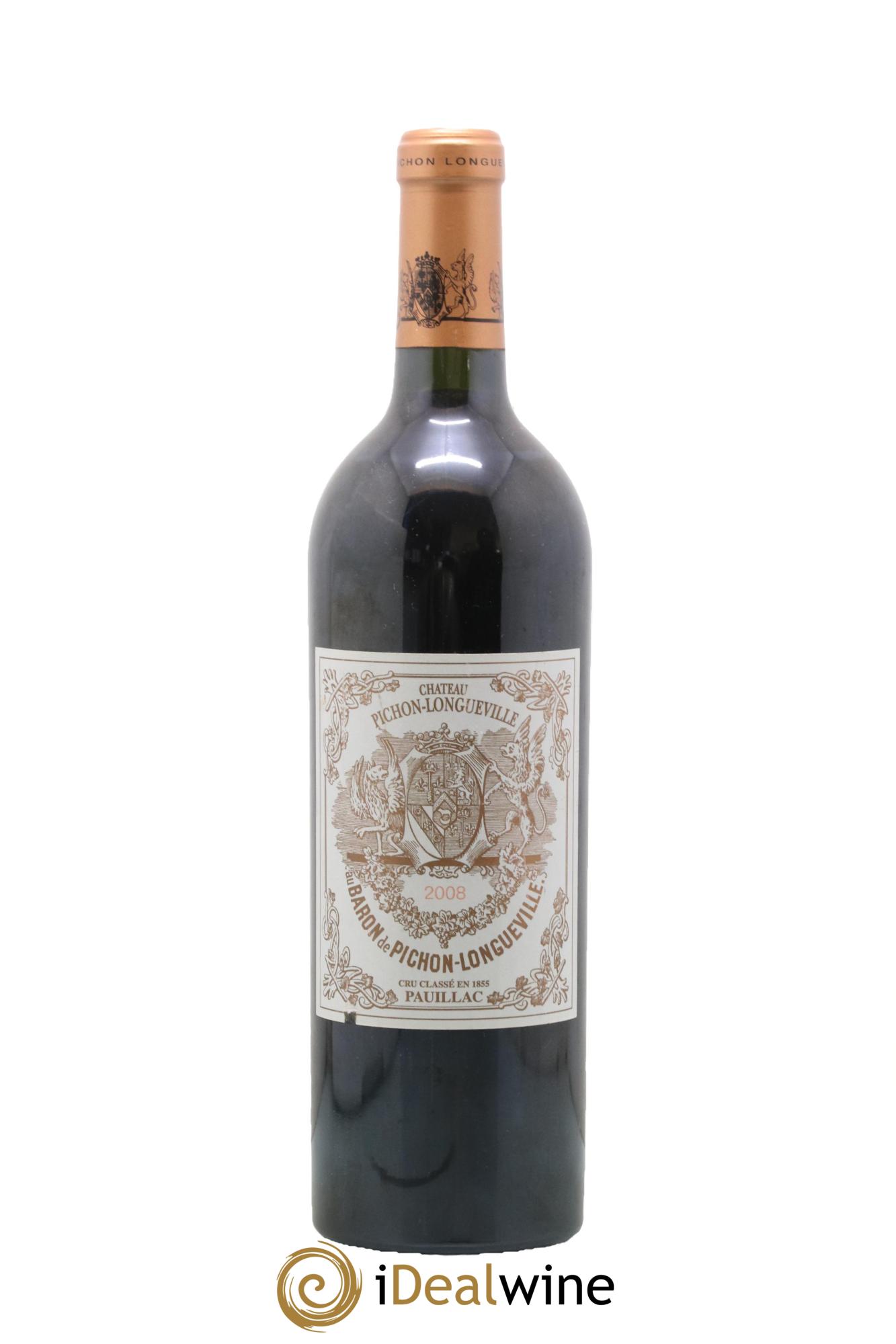 Pichon Longueville Baron 2ème Grand Cru Classé 2008 - Lotto di 1 bottiglia - 0