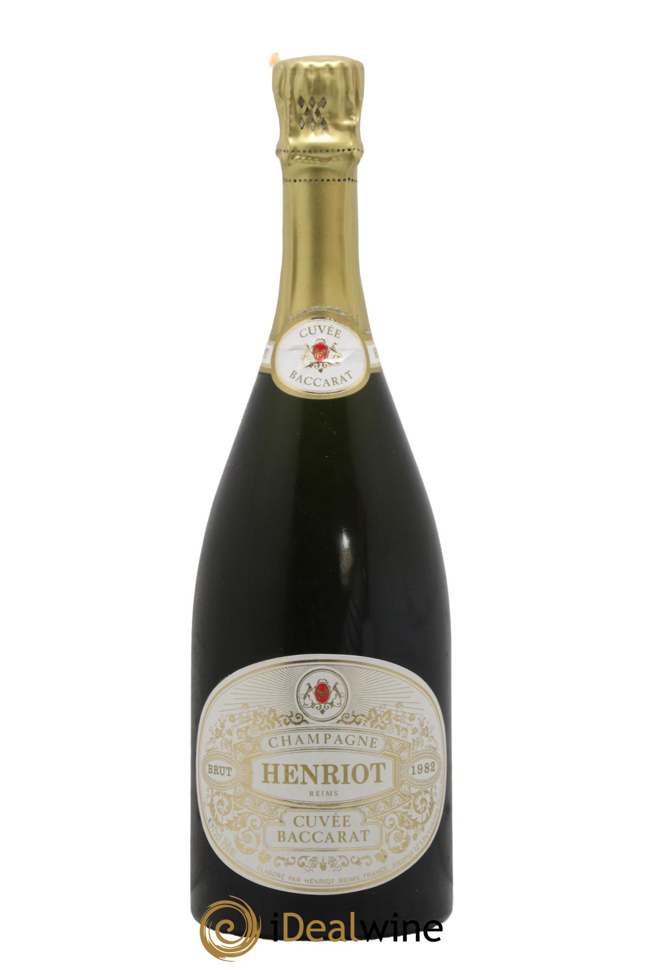 Champagne Cuvée Baccarat Maison Henriot 1982 - Posten von 1 Flasche - 0