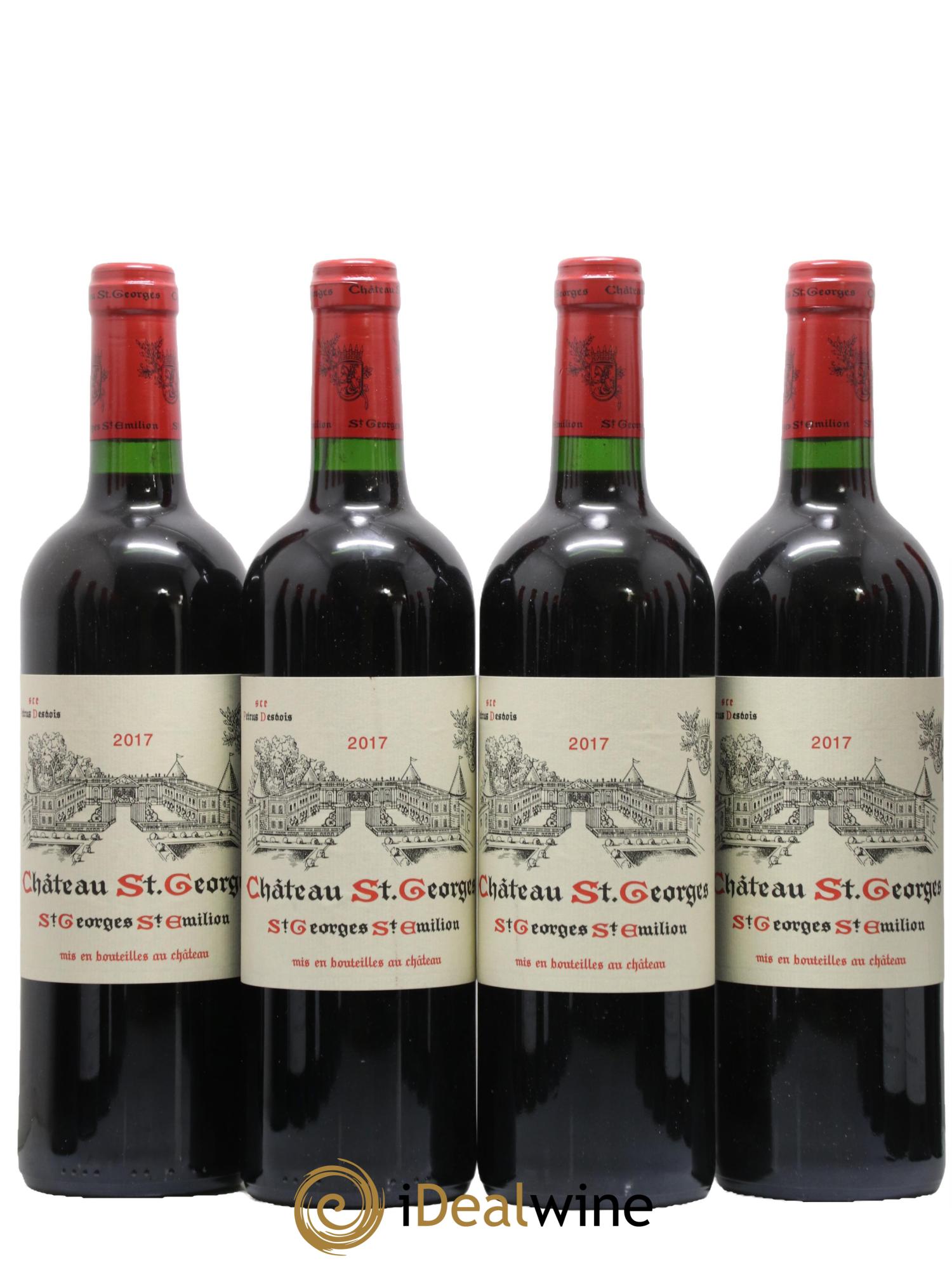 Château Saint-Georges 2017 - Lot de 4 bouteilles - 0