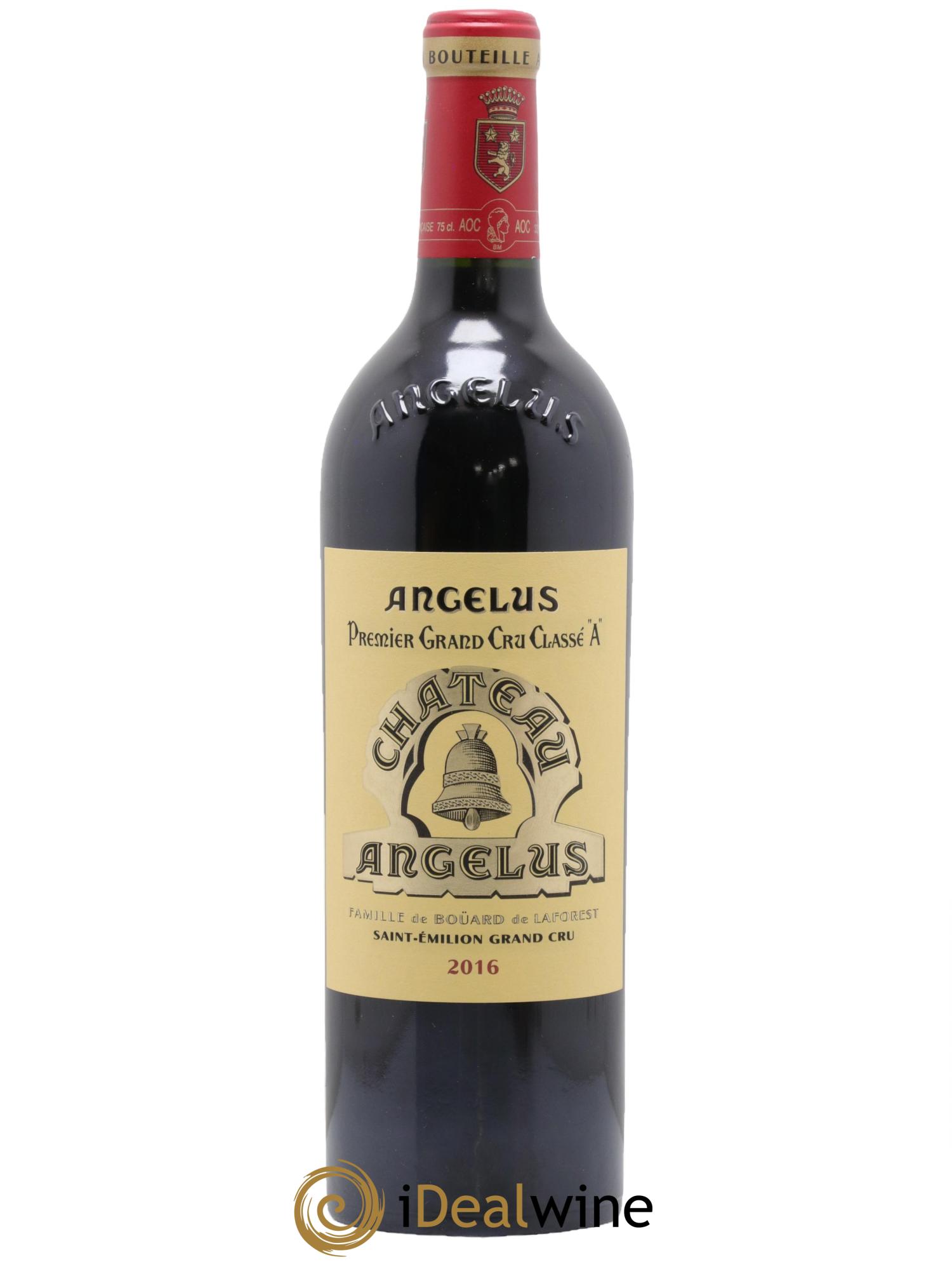 Château Angélus 1er Grand Cru Classé A 2016 - Posten von 1 Flasche - 0