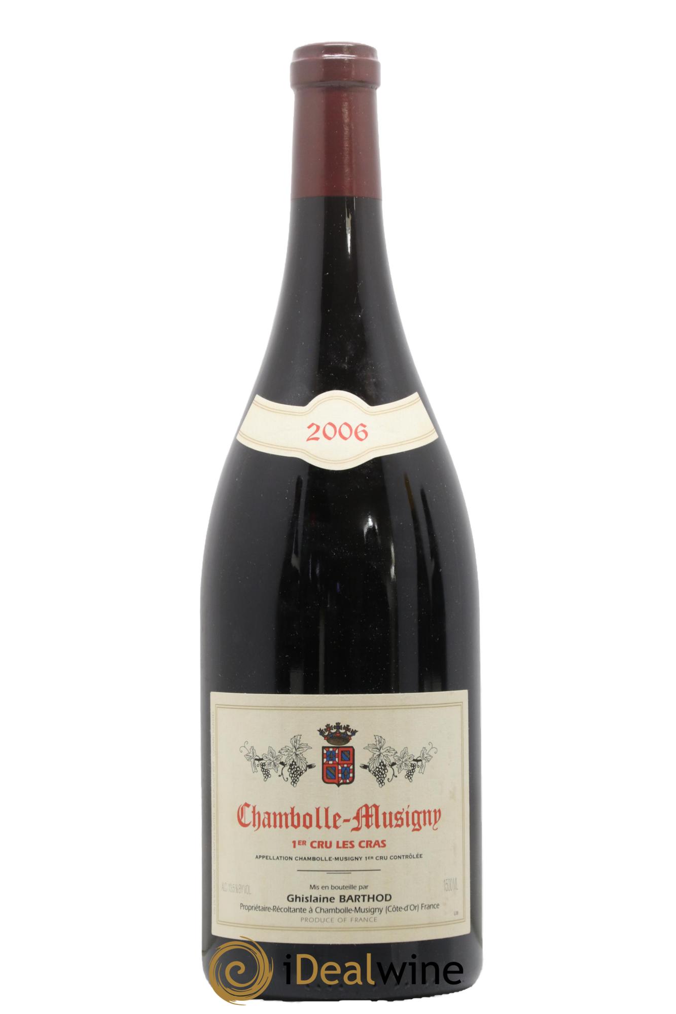 Chambolle-Musigny 1er Cru Les Cras Ghislaine Barthod 2006 - Posten von 1 Magnum - 0