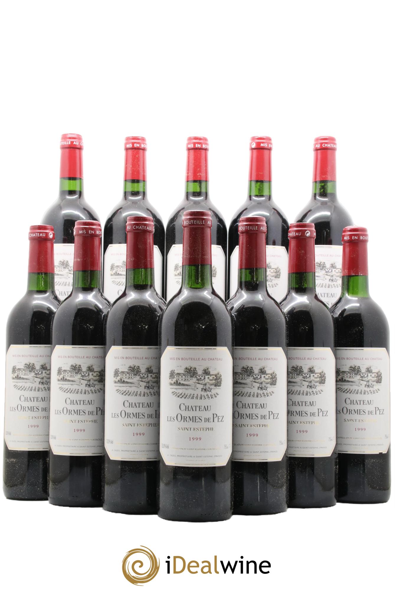 Château les Ormes de Pez 1999 - Lot de 12 bouteilles - 0