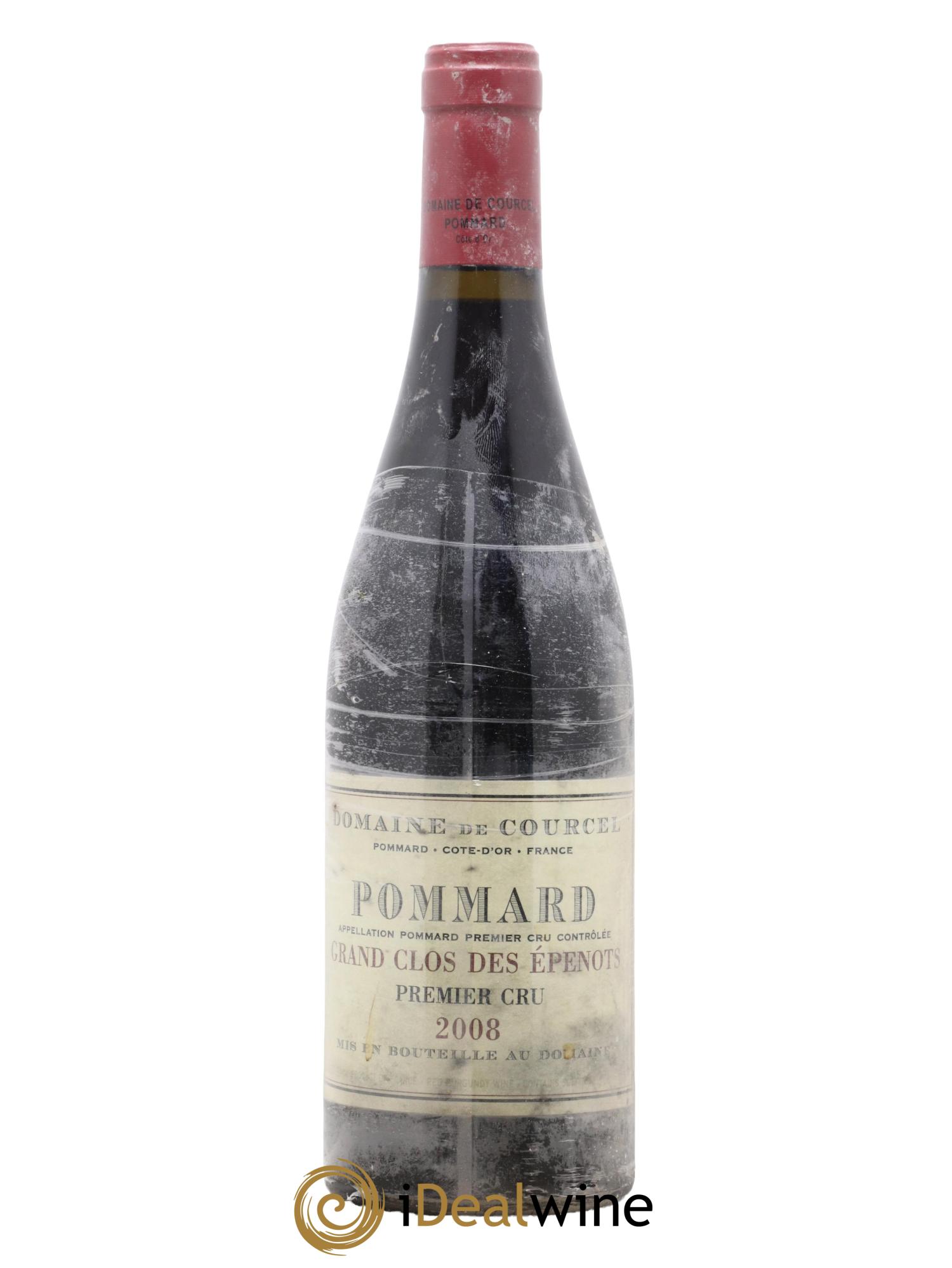 Pommard 1er Cru Grand Clos des Epenots de Courcel (Domaine) 2008 - Lot de 1 bouteille - 0