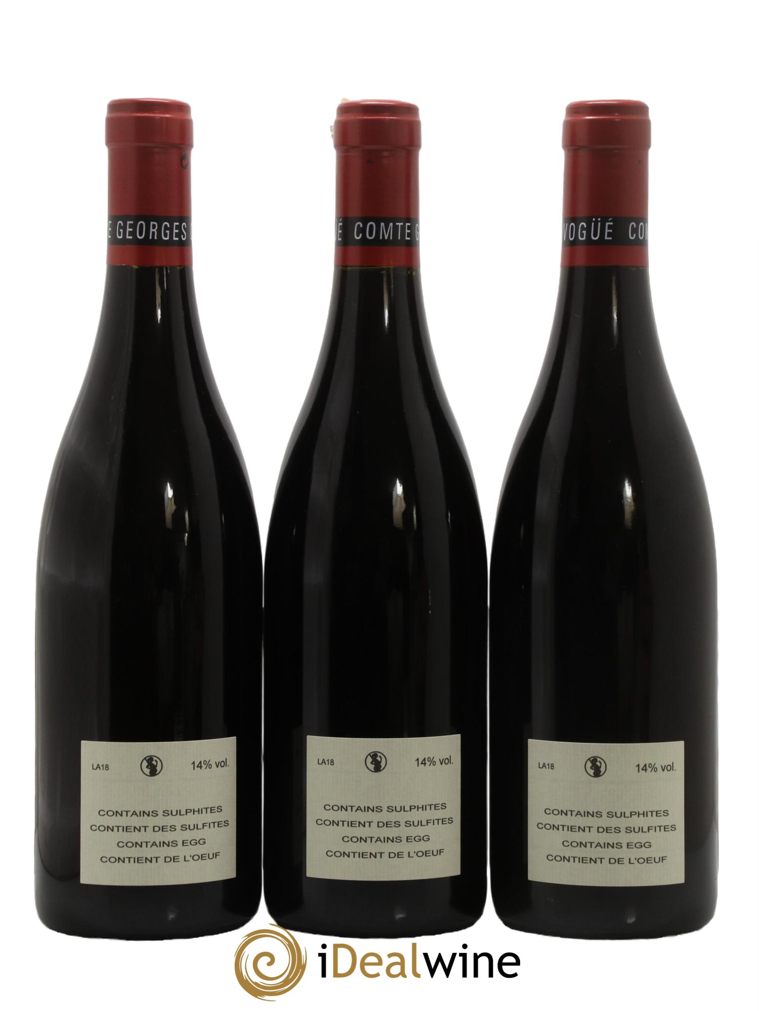 Chambolle-Musigny 1er Cru Les Amoureuses Comte Georges de Vogüé 2018 - Lot de 3 bouteilles - 1