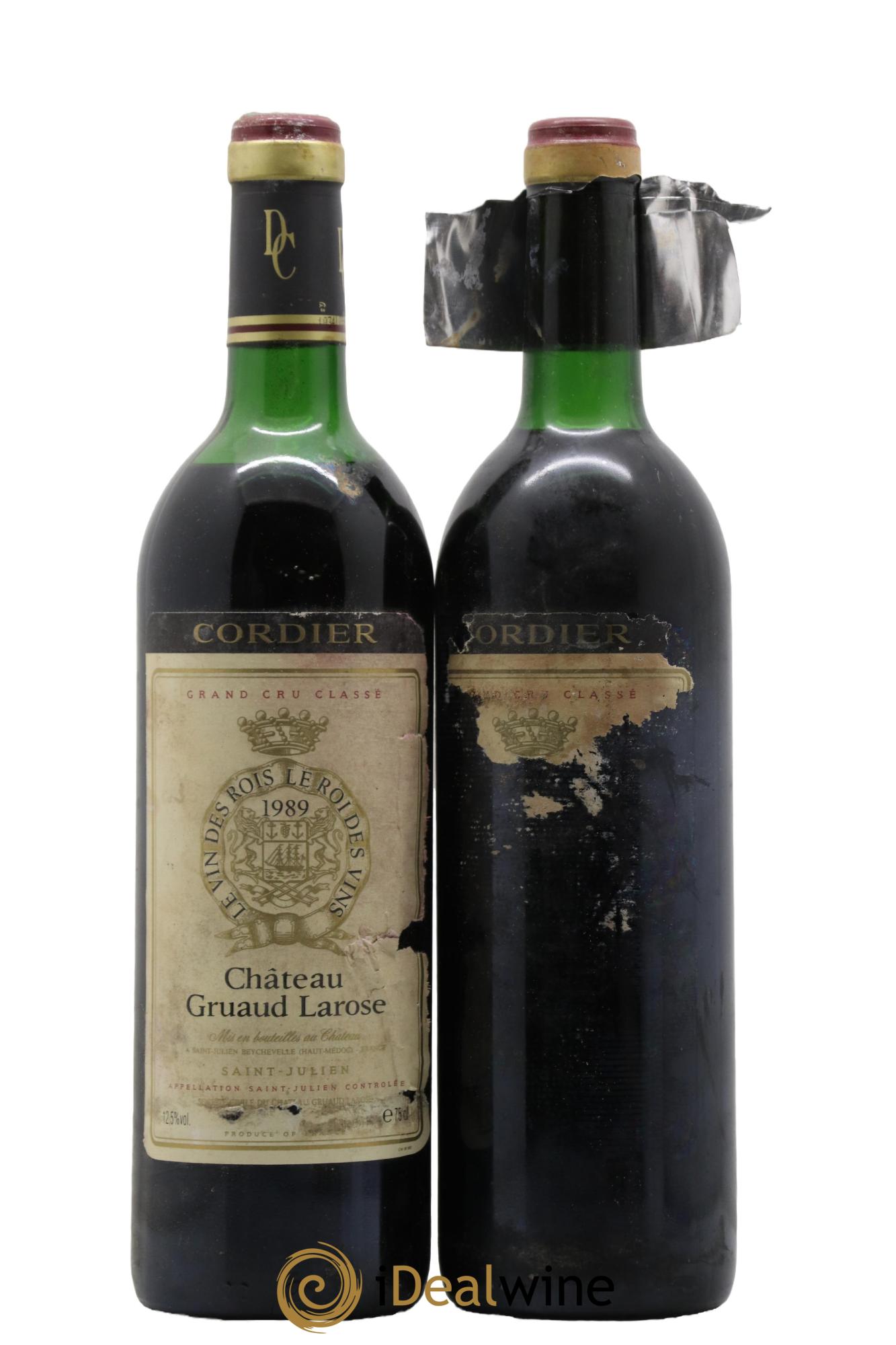 Château Gruaud Larose 2ème Grand Cru Classé 1989 - Lotto di 2 bottiglie - 1