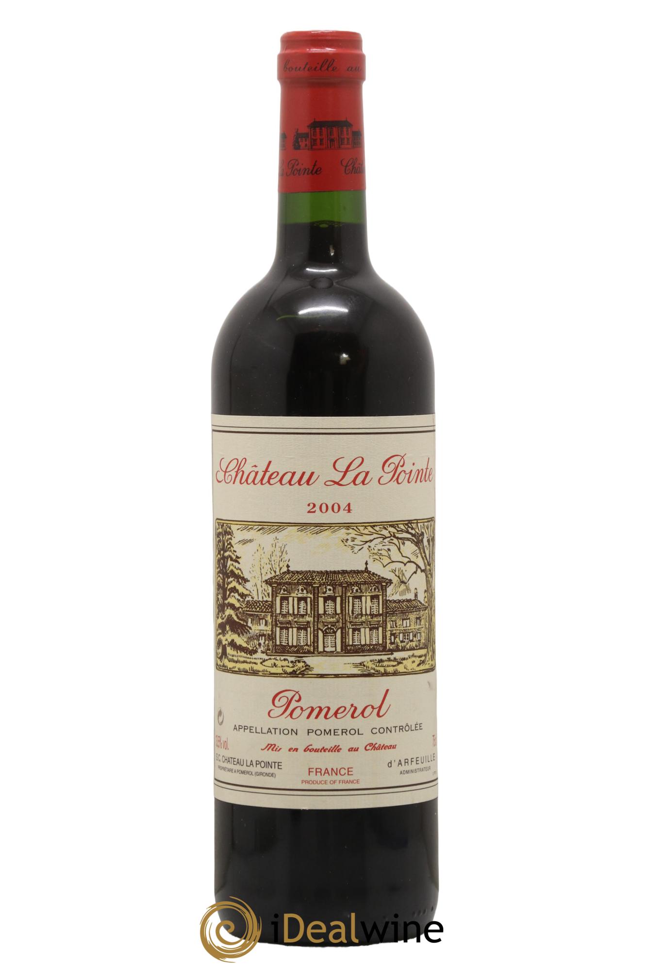 Château la Pointe  2004 - Posten von 1 Flasche - 0