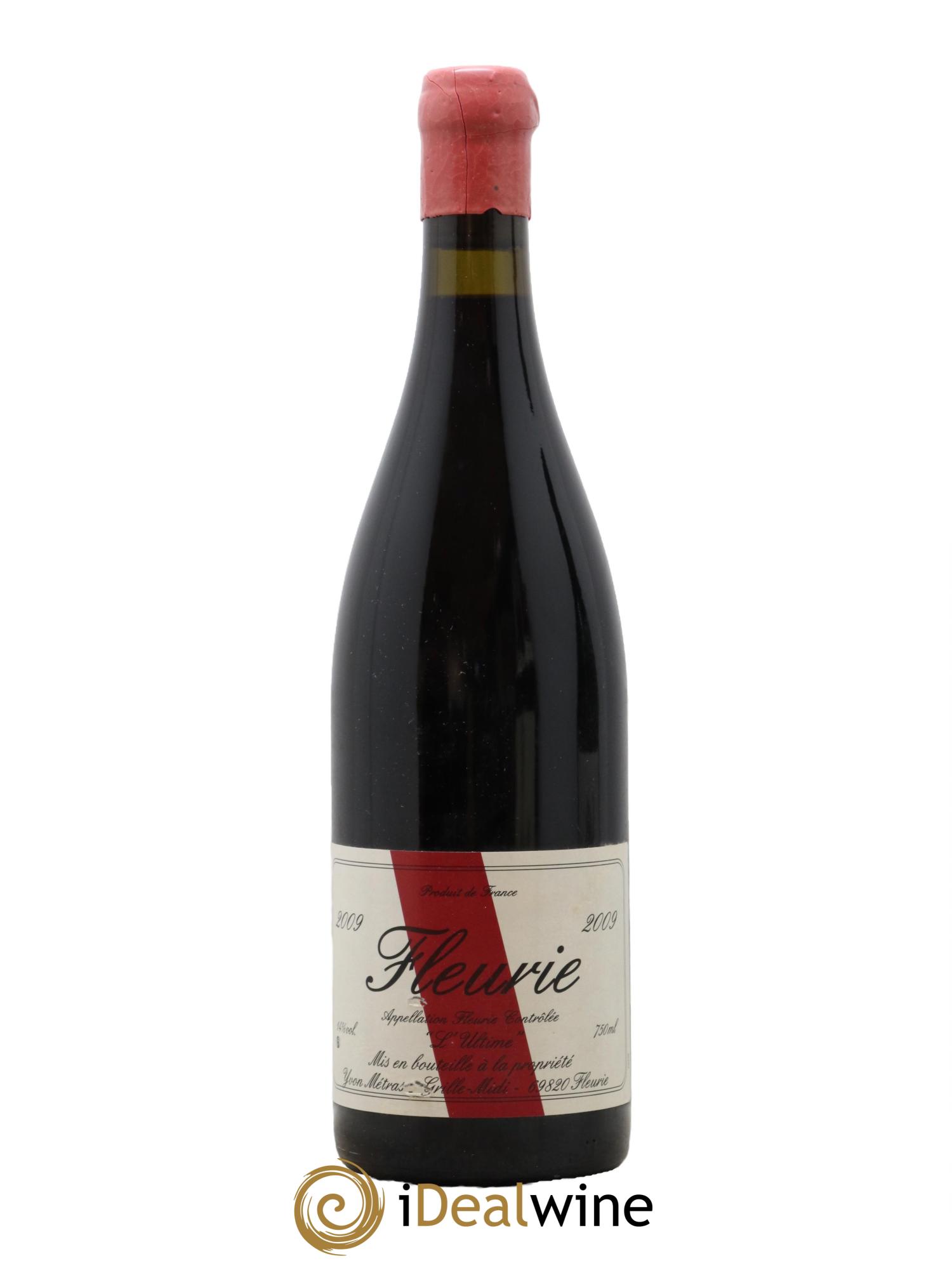 Fleurie l'Ultime Yvon Métras 2009 - Lot de 1 bouteille - 0