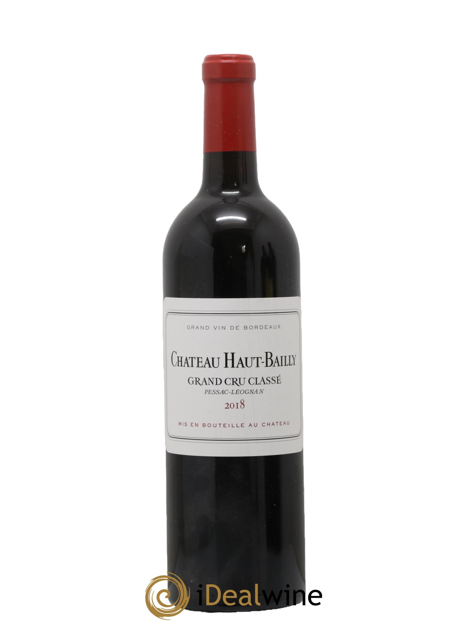 Château Haut-Bailly Cru Classé de Graves  2018 - Lot de 1 bouteille - 0