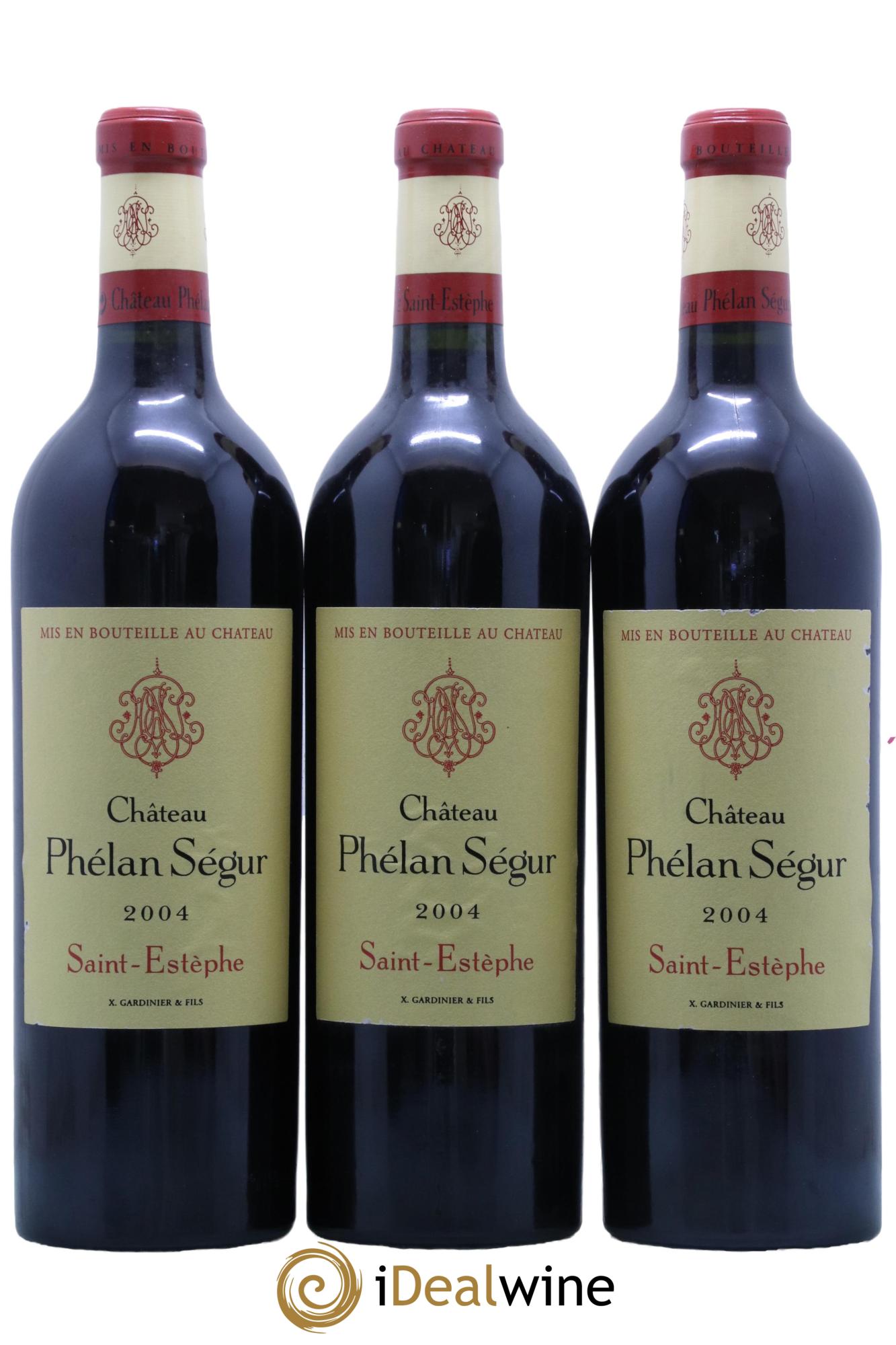 Château Phélan Ségur  2004 - Posten von 12 Flaschen - 3