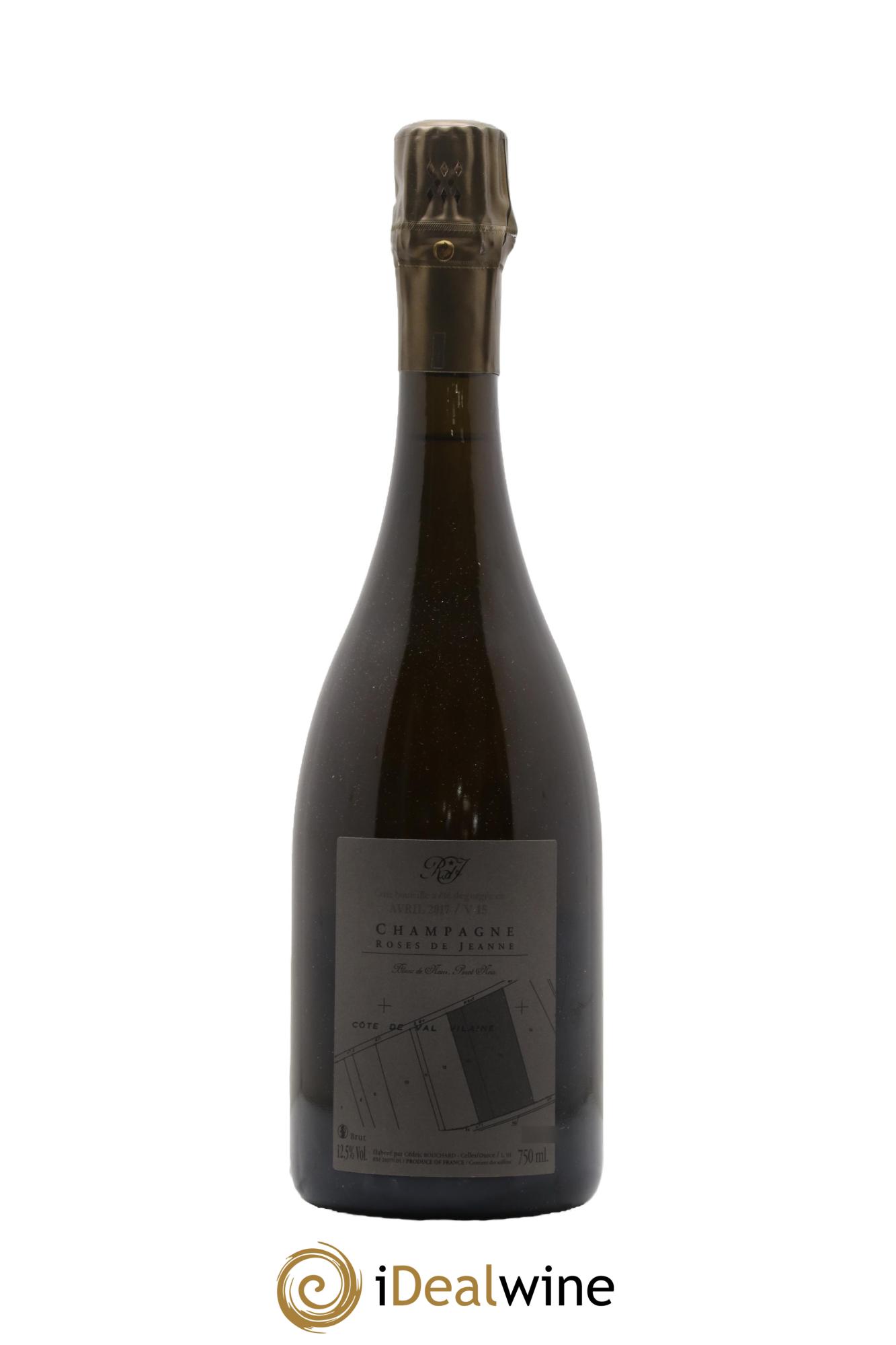 Roses de Jeanne Côte de Val Vilaine Blanc de Noirs Cédric Bouchard 2015 - Lotto di 1 bottiglia - 1