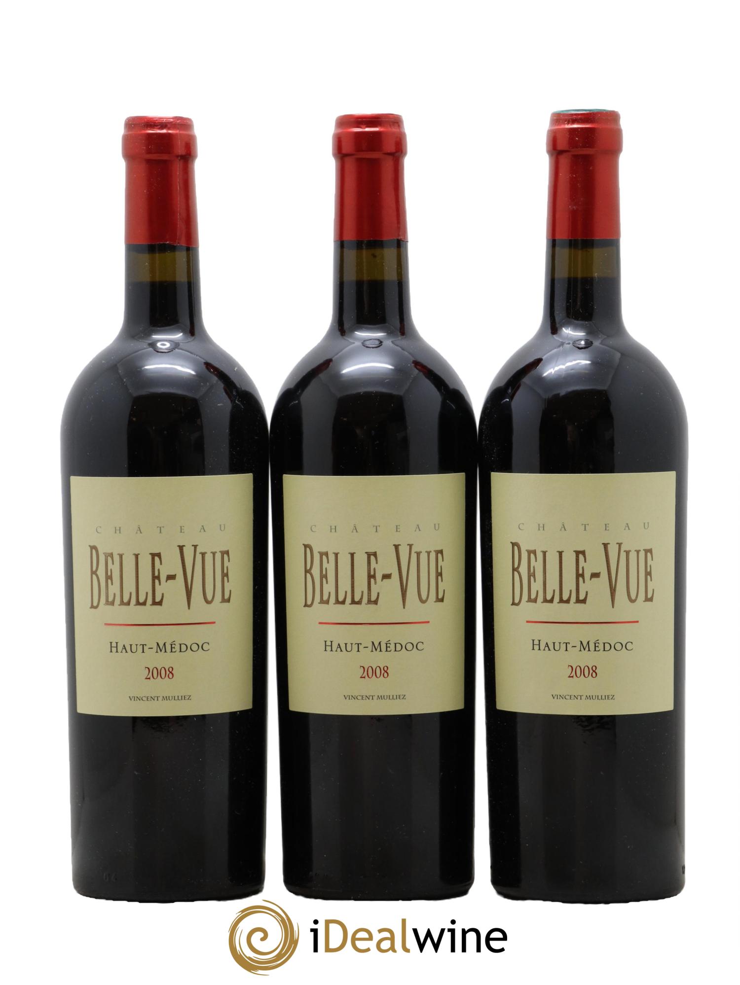 Château Bellevue Cru Bourgeois 2008 - Lot of 6 bottles - 2