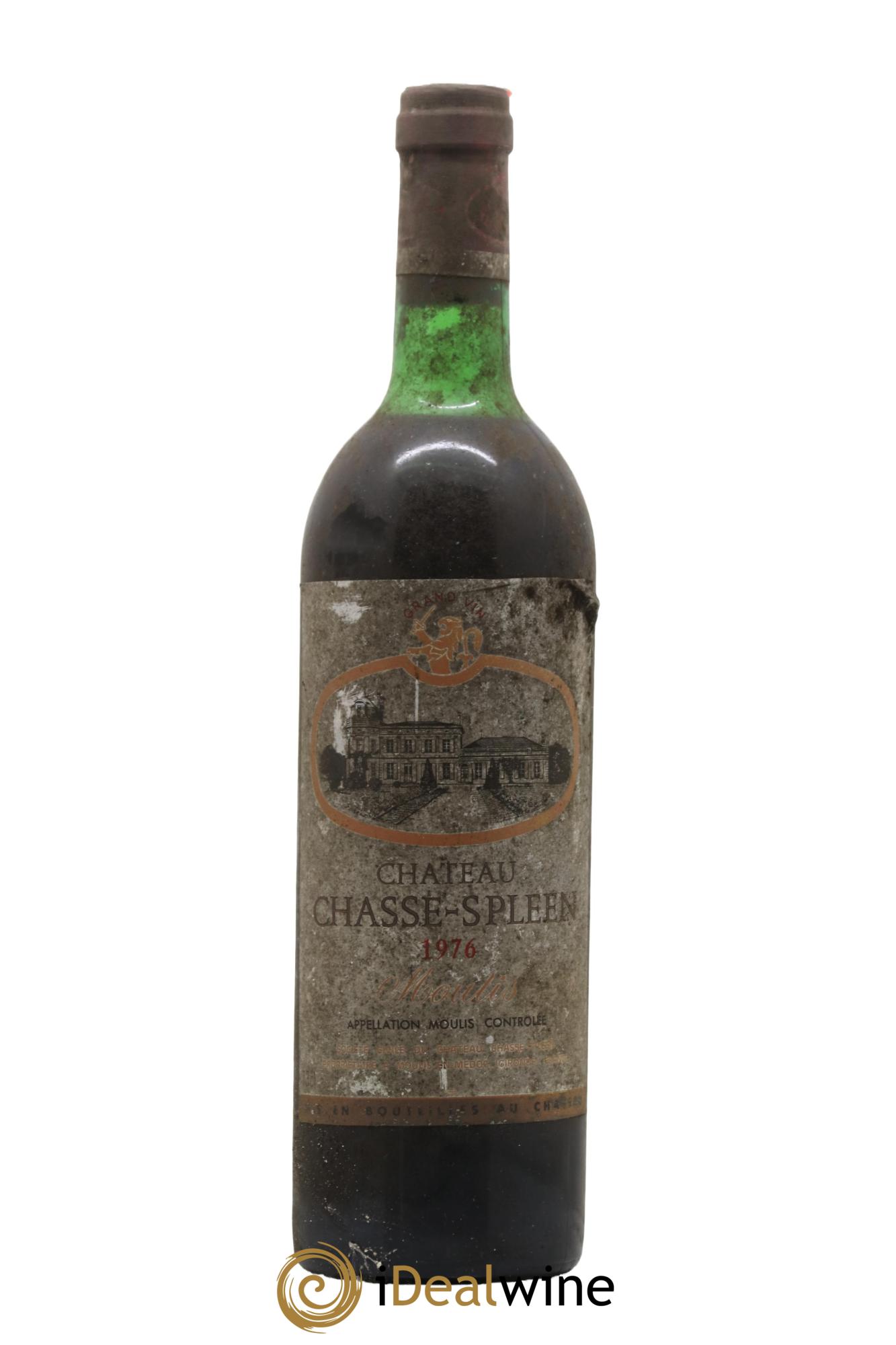 Château Chasse Spleen  1976 - Lot de 1 bouteille - 0