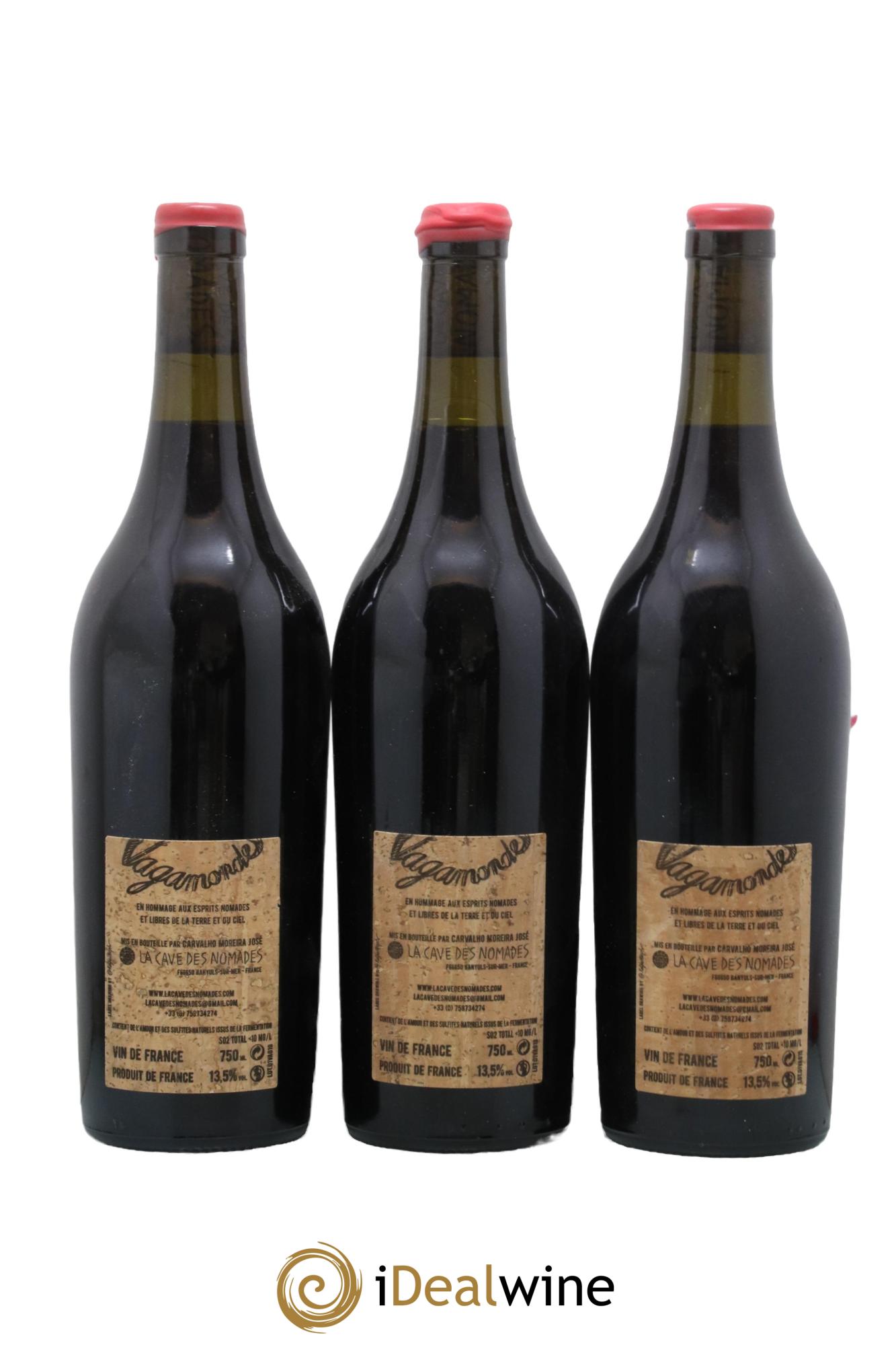 Vin de France Vagamonde La Cave des Nomades 2019 - Lot de 3 bouteilles - 1