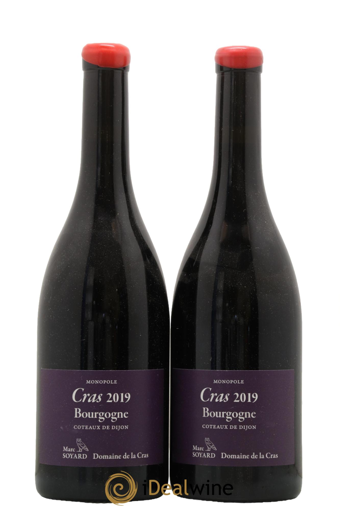 Bourgogne Cras Domaine de la Cras - Marc Soyard 2019 - Lot de 2 bouteilles - 0