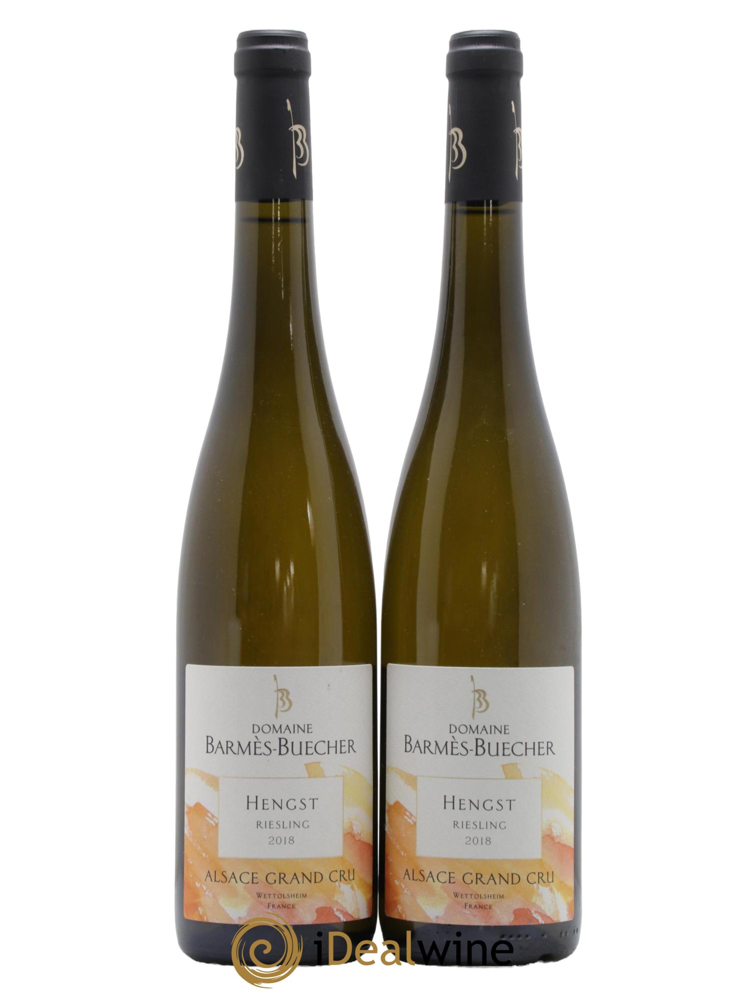 Alsace Riesling Grand cru Hengst Barmes-Buecher 2018 - Lotto di 2 bottiglie - 0