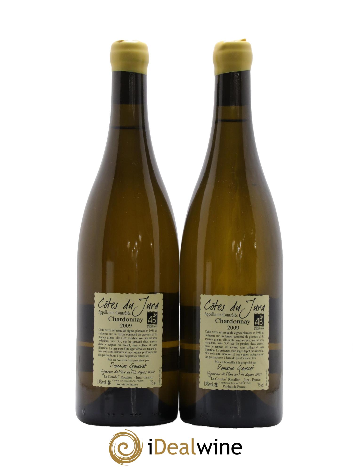 Côtes du Jura Cuvée Florine Jean-François Ganevat (Domaine) 2009 - Posten von 2 Flaschen - 1