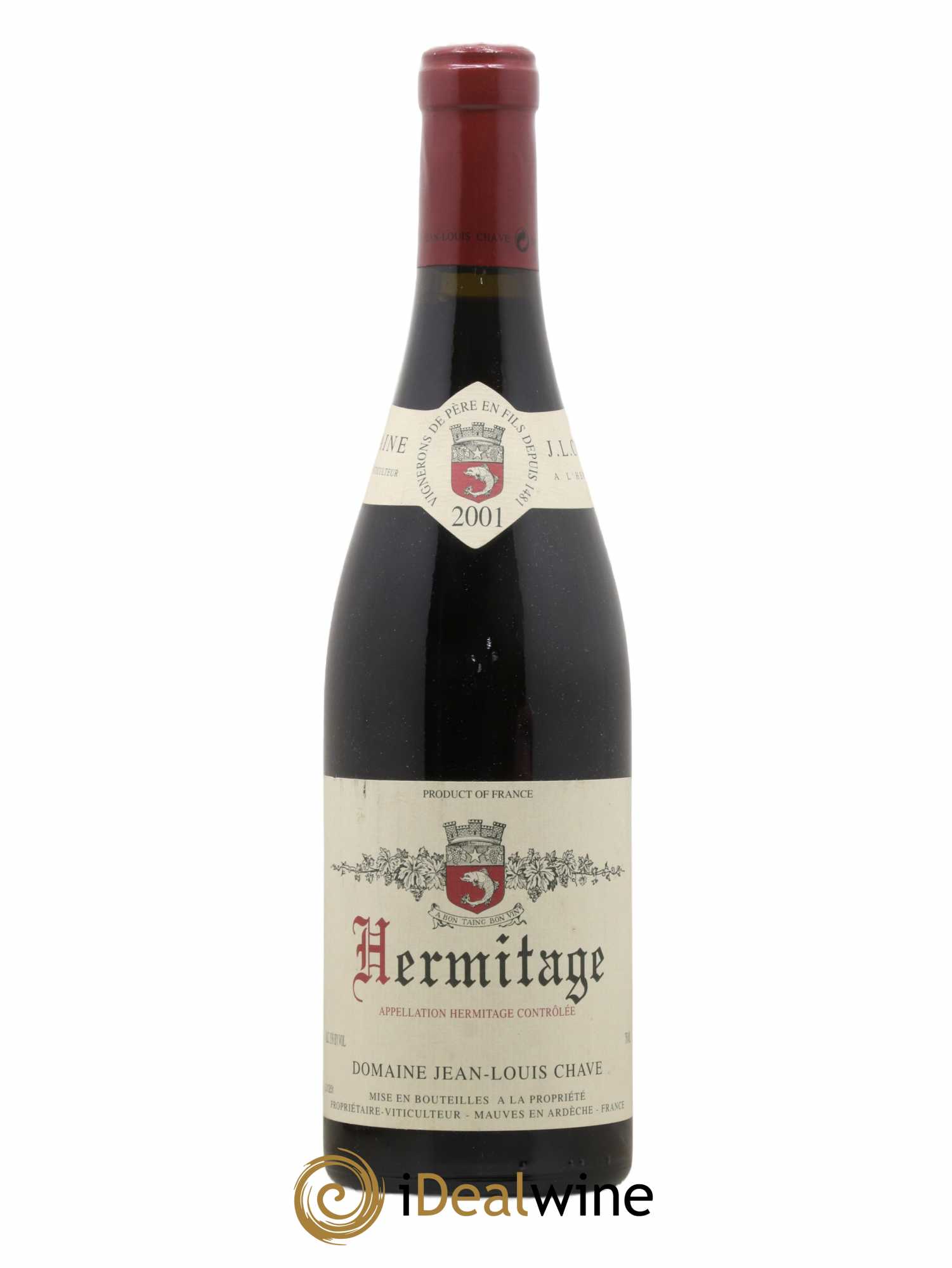 Hermitage Jean-Louis Chave 2001 - Lot de 1 bouteille - 0