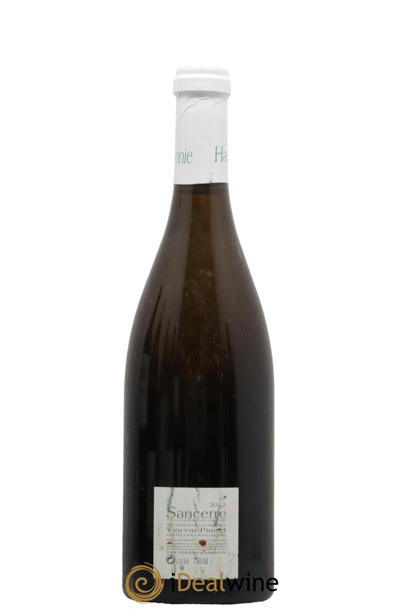 Sancerre Harmonie Vincent Pinard 2012 - Posten von 1 Flasche - 1