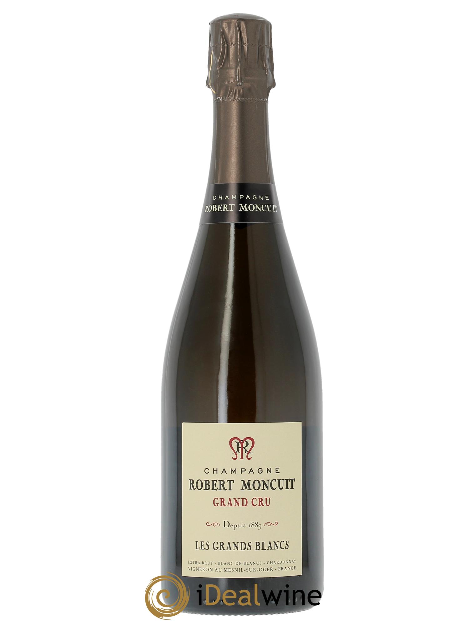 Les Grands Blancs Grand Cru Extra Brut Robert Moncuit  - Lotto di 1 bottiglia - 0