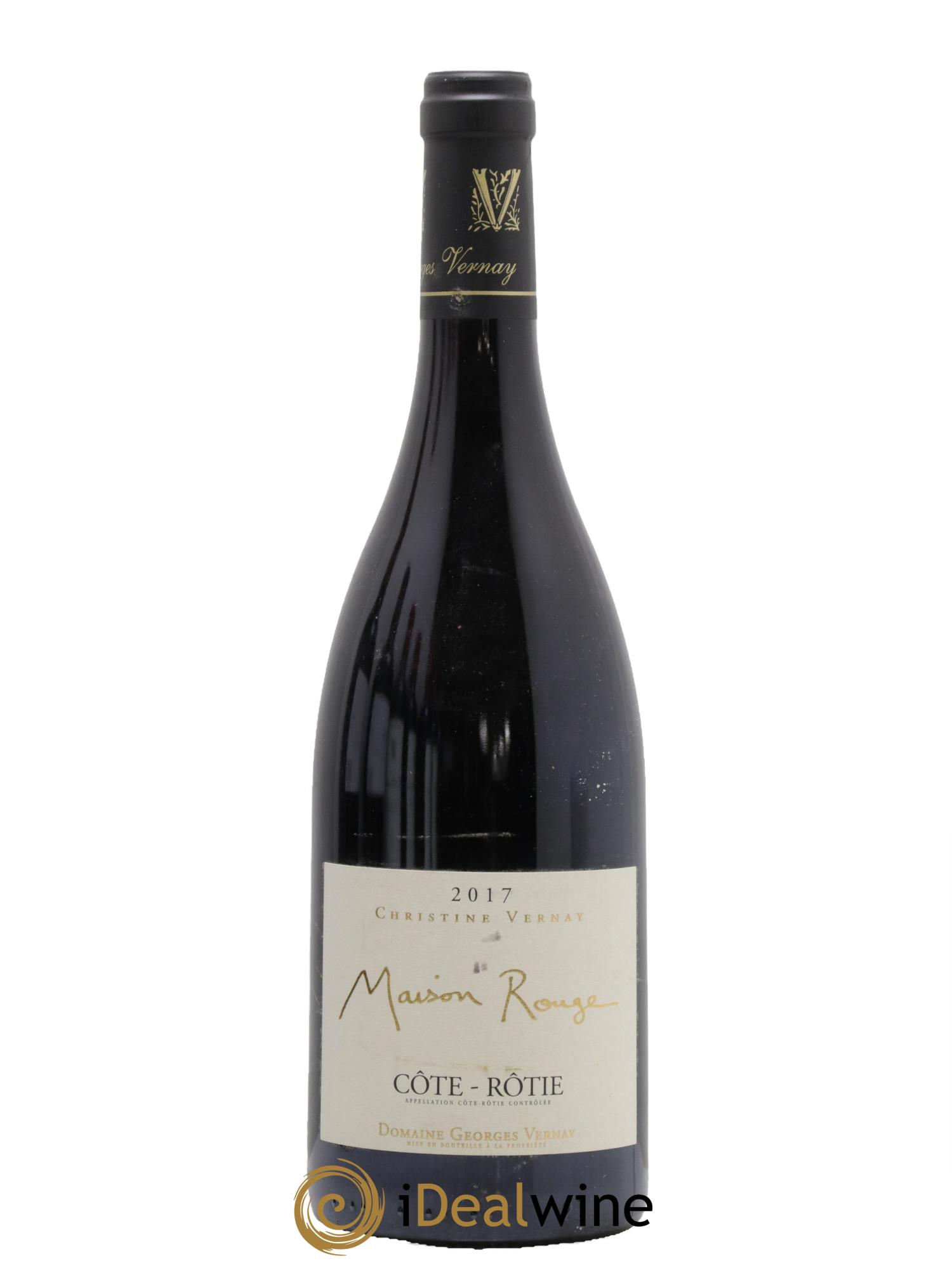 Côte-Rôtie Maison Rouge Georges Vernay 2017 - Lot de 1 bouteille - 0