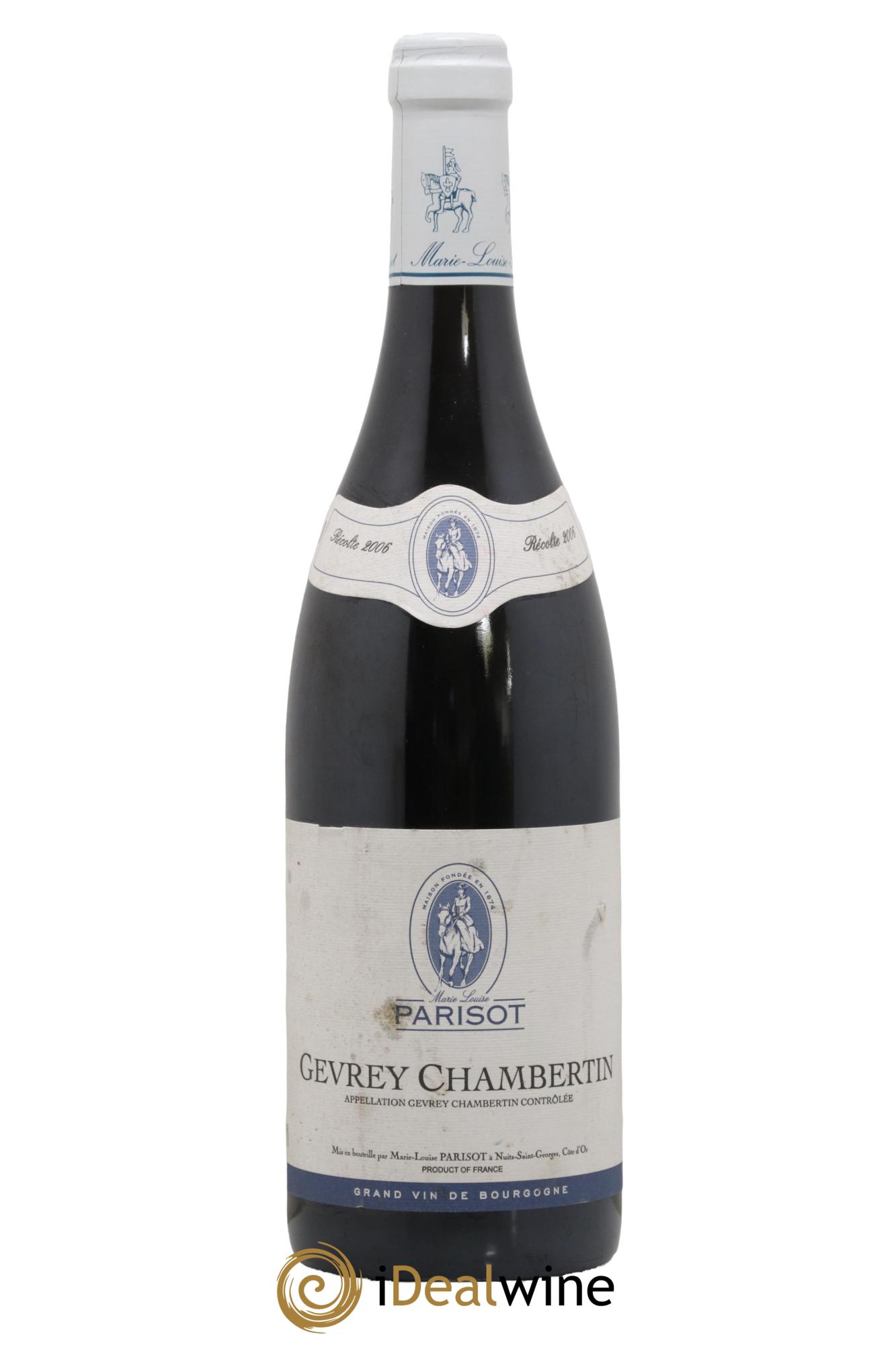 Gevrey-Chambertin Marie Louise Parisot 2006 - Lot of 1 bottle - 0